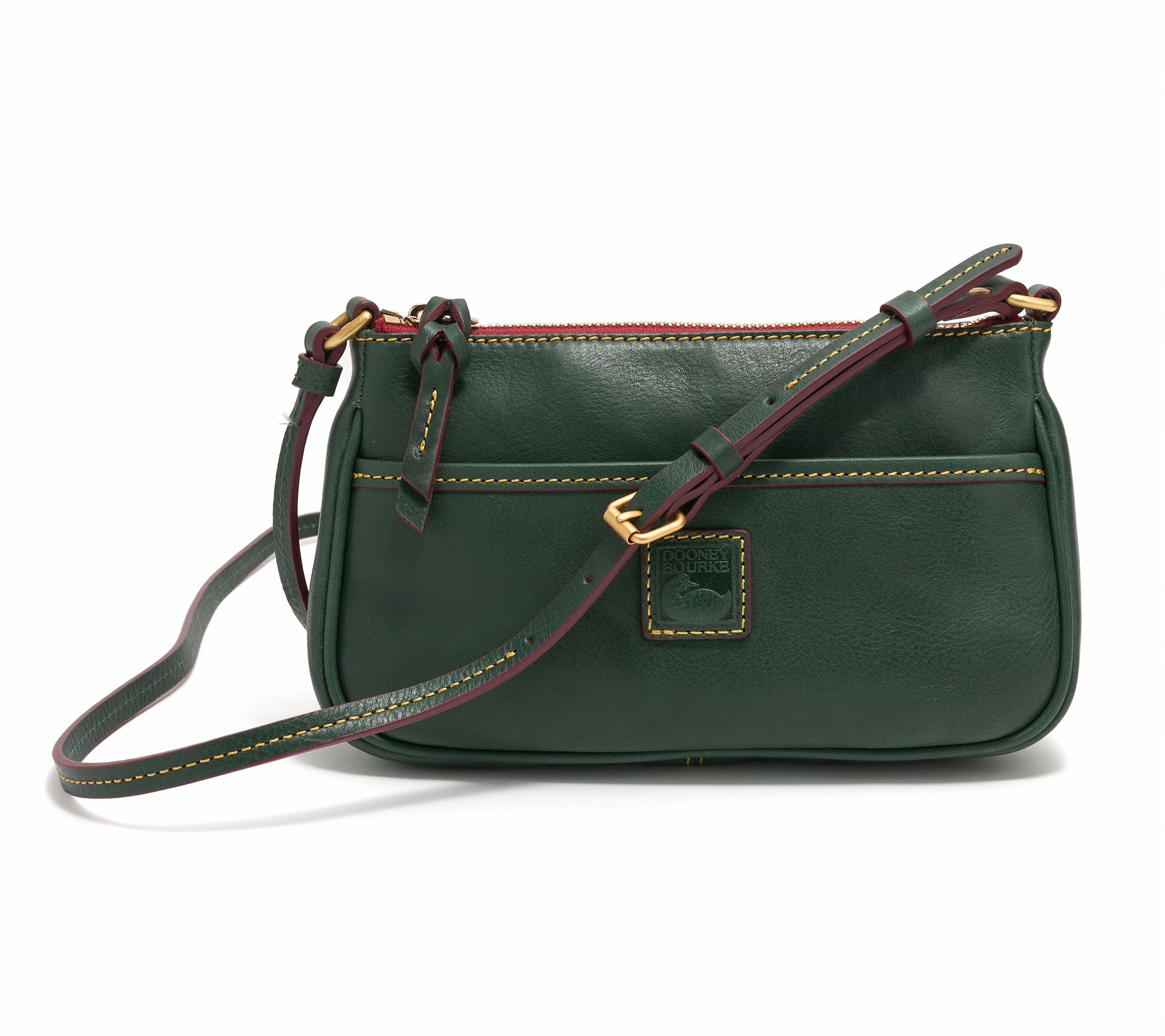 Dooney & Bourke Florentine Leather Lola Pouchette Crossbody