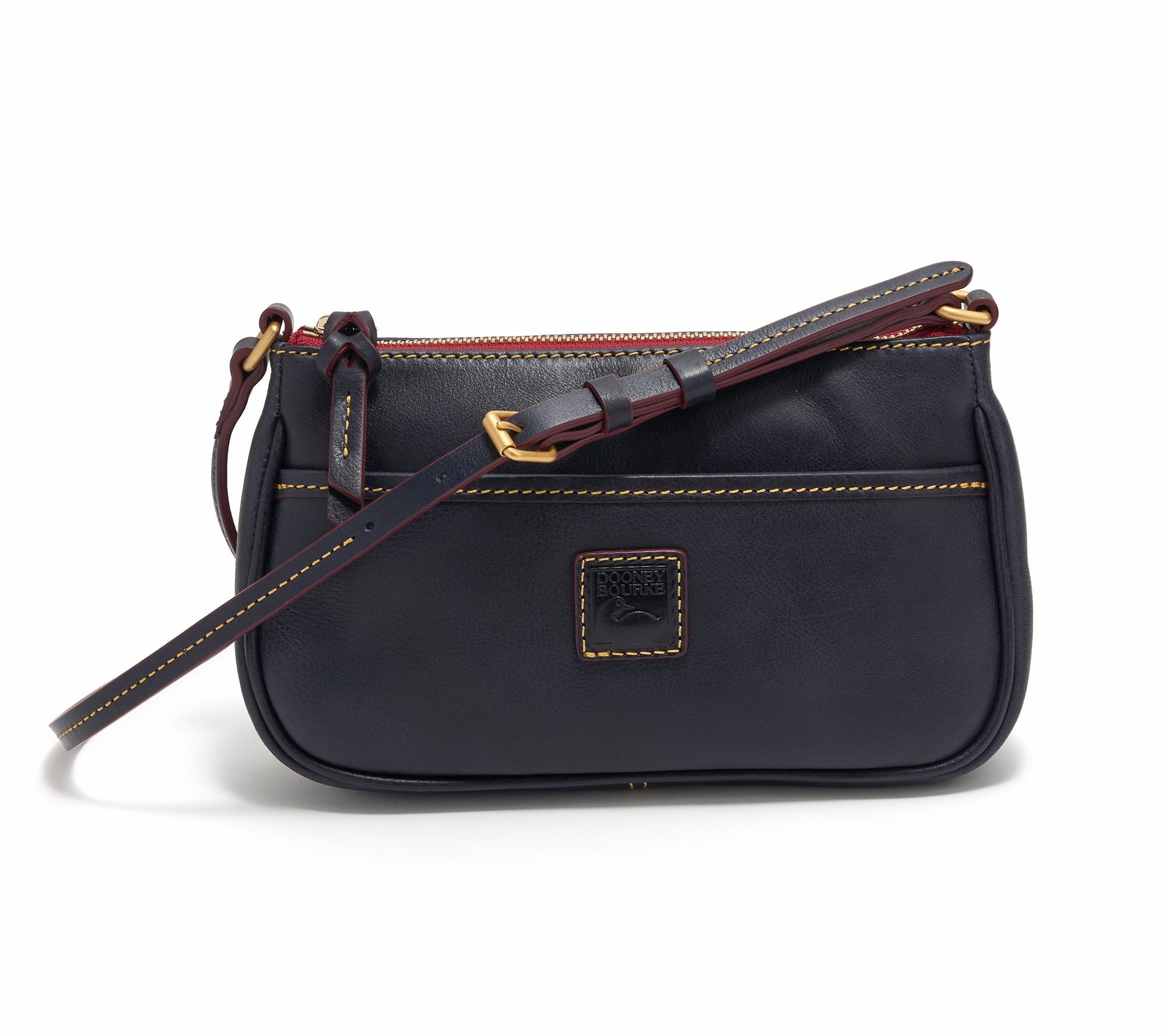 Dooney & Bourke Florentine Leather Lola Pouchette Crossbody