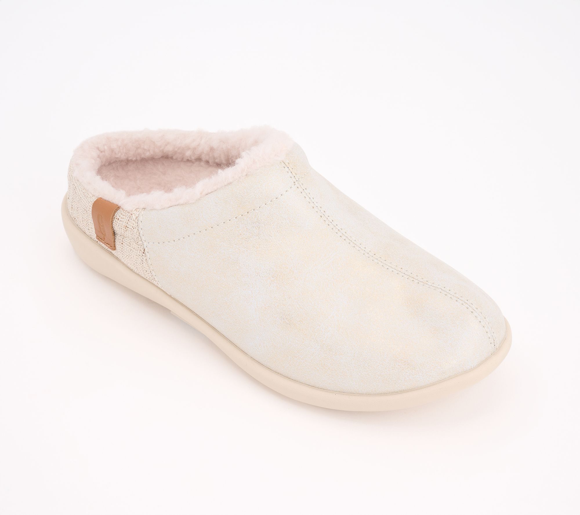 Revitalign Orthotic Suede Cozy Lined Slippers Legacy