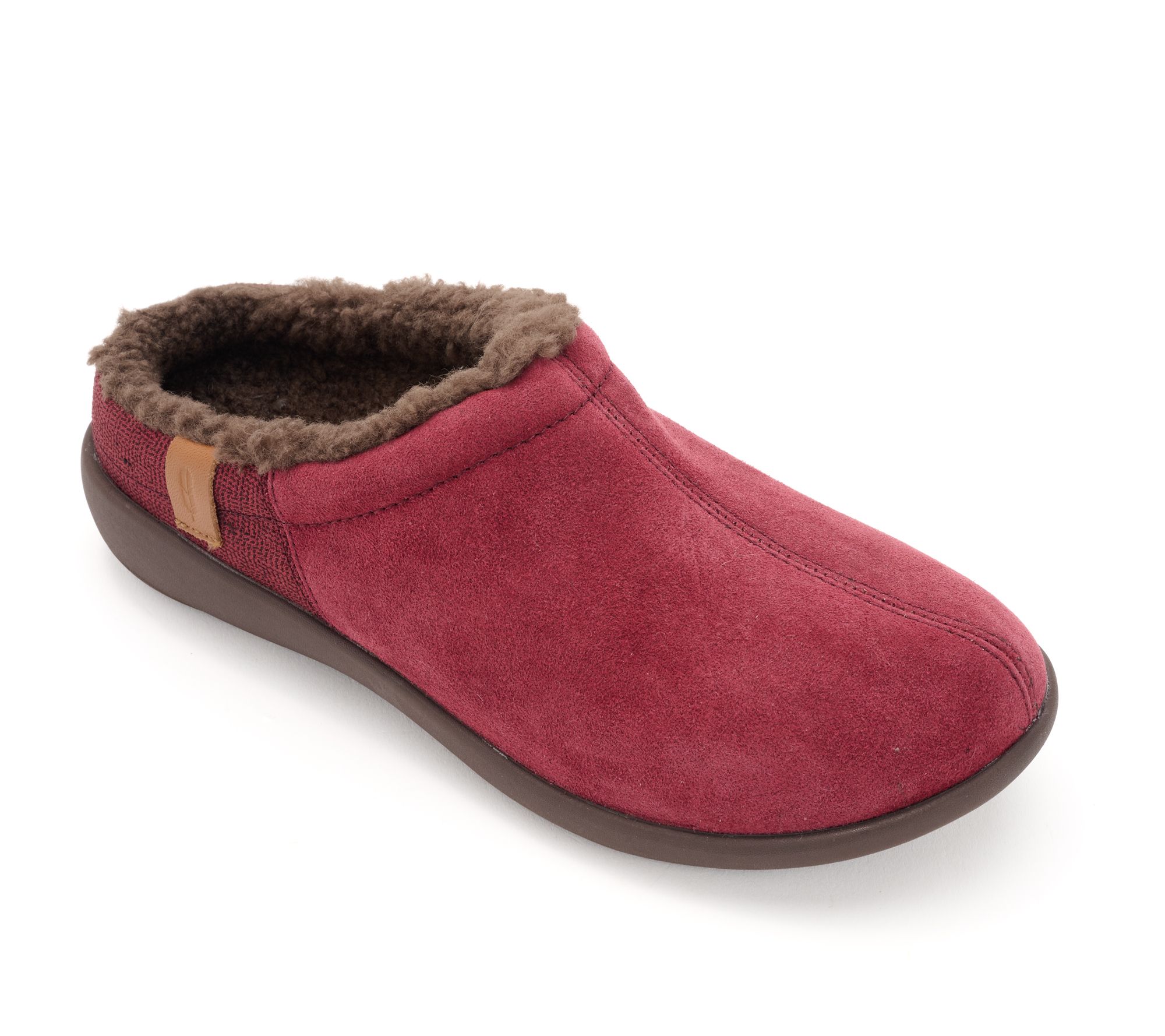 Revitalign Orthotic Suede Cozy Lined Slippers Legacy