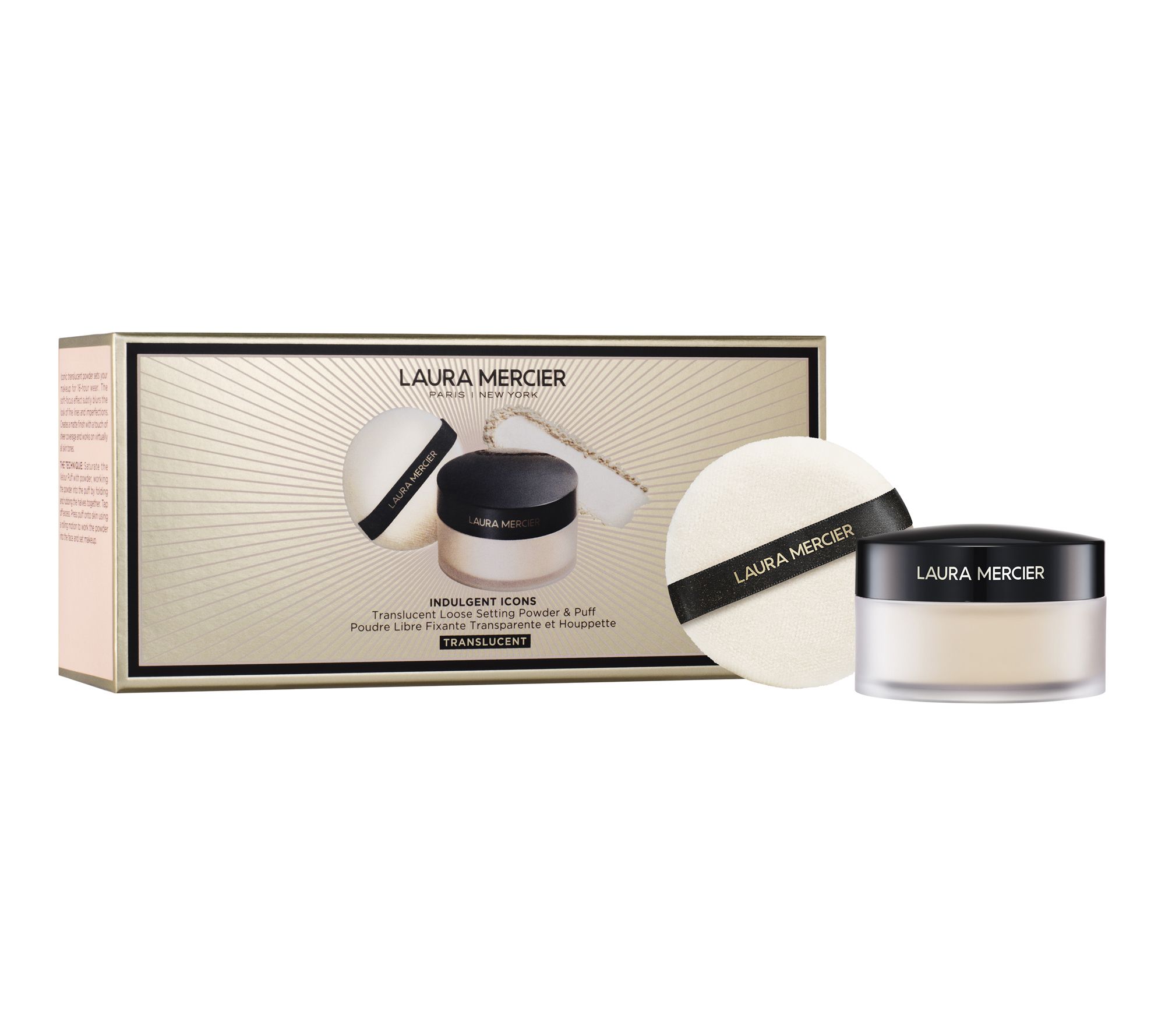Laura Mercier Indulgent Icons Setting Powder +Puff