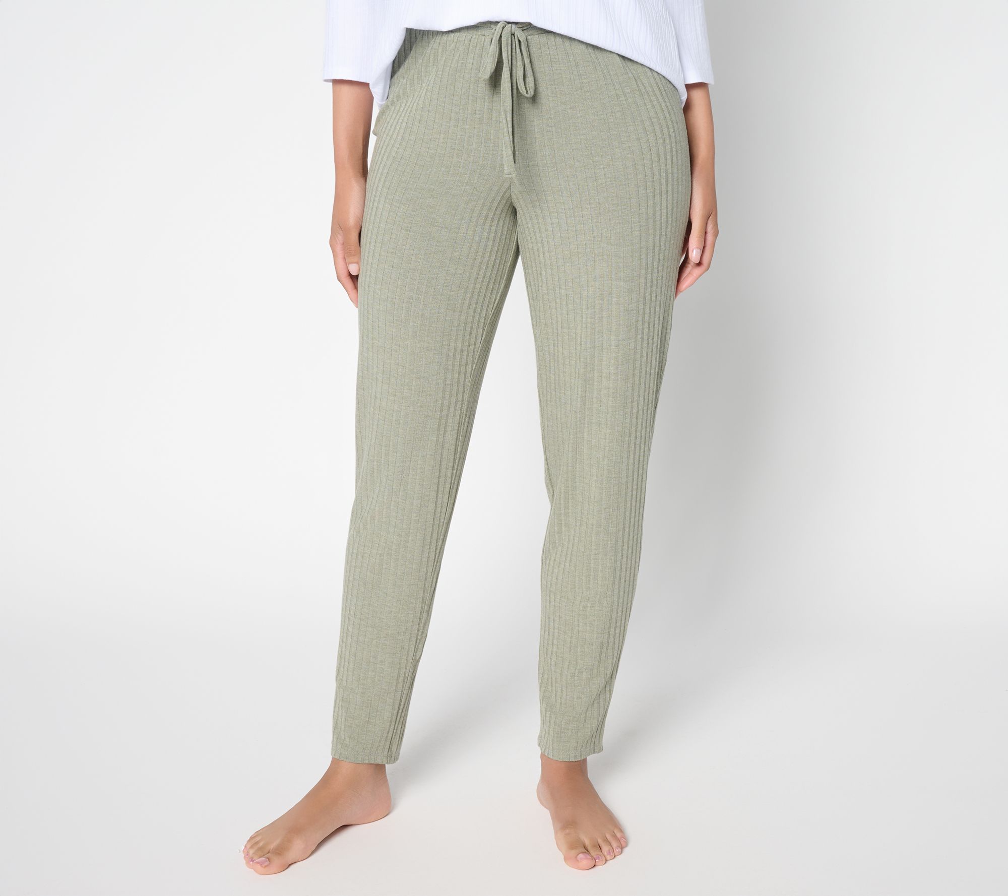 "As Is" Modern Soul Radiant Rib Tapered Ankle Pant