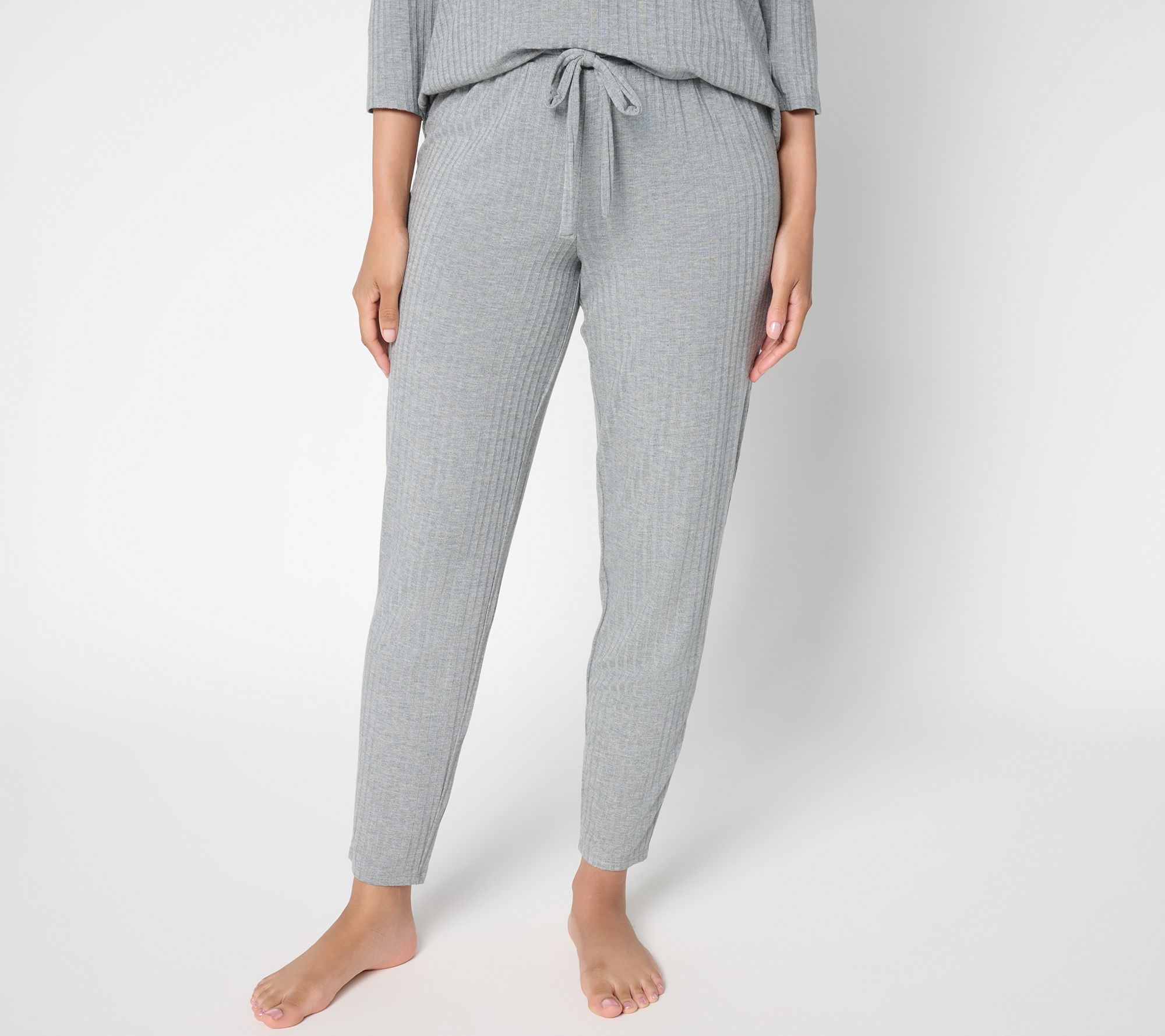 "As Is" Modern Soul Radiant Rib Tapered Ankle Pant