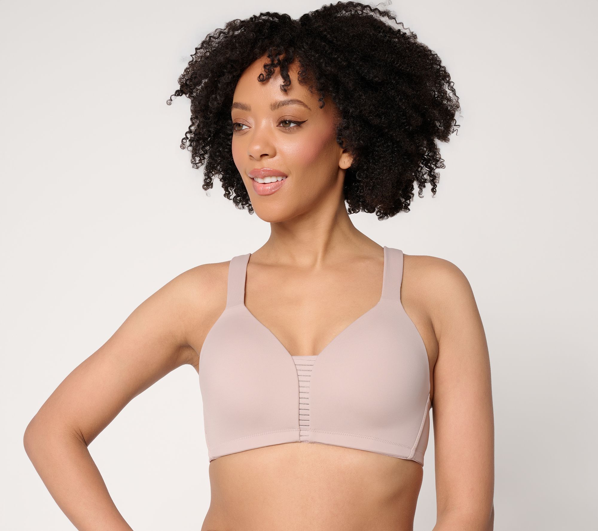 Breezies Lazy Day Seamless Wirefree Contour Support Bra
