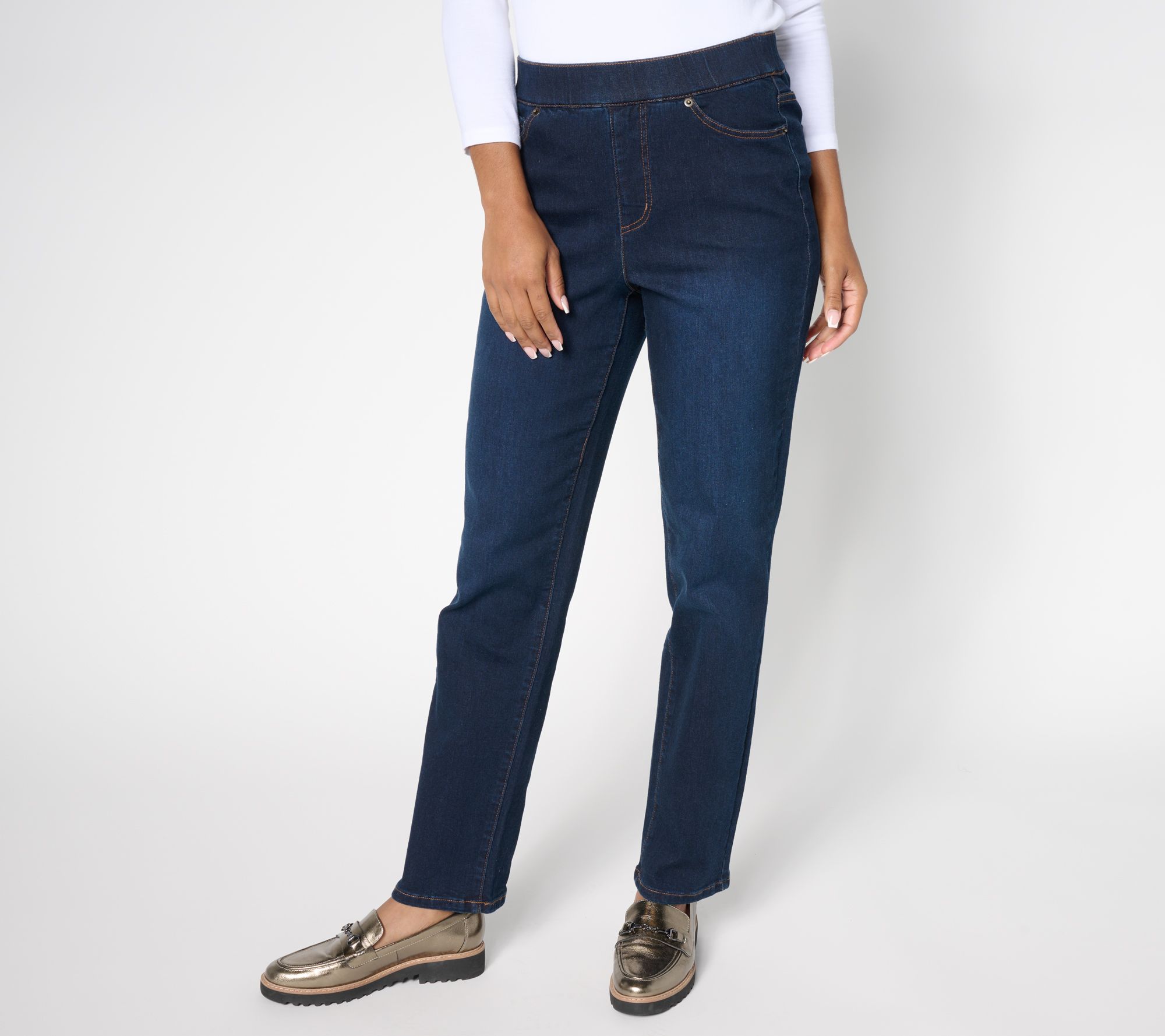 "As Is" Ree by The Pioneer Woman Regular Jeans - Indigo Straight Leg