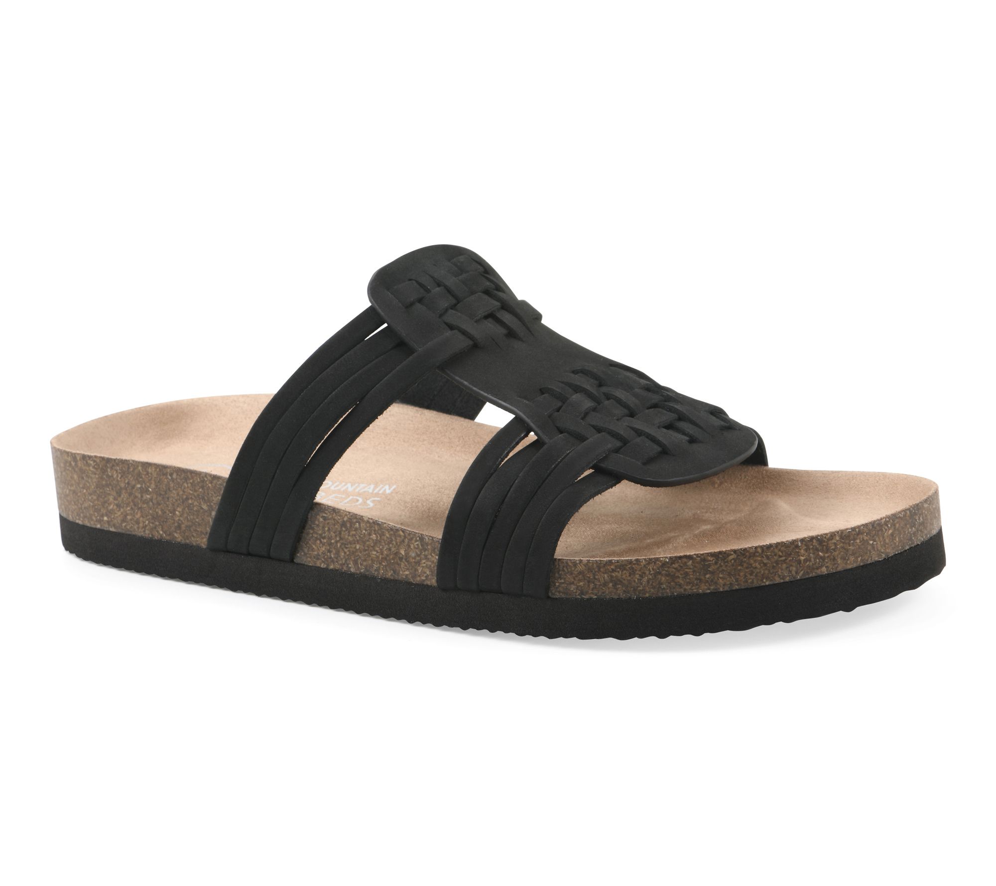 White Mountain Footbeds Leather Sandals - Halicore