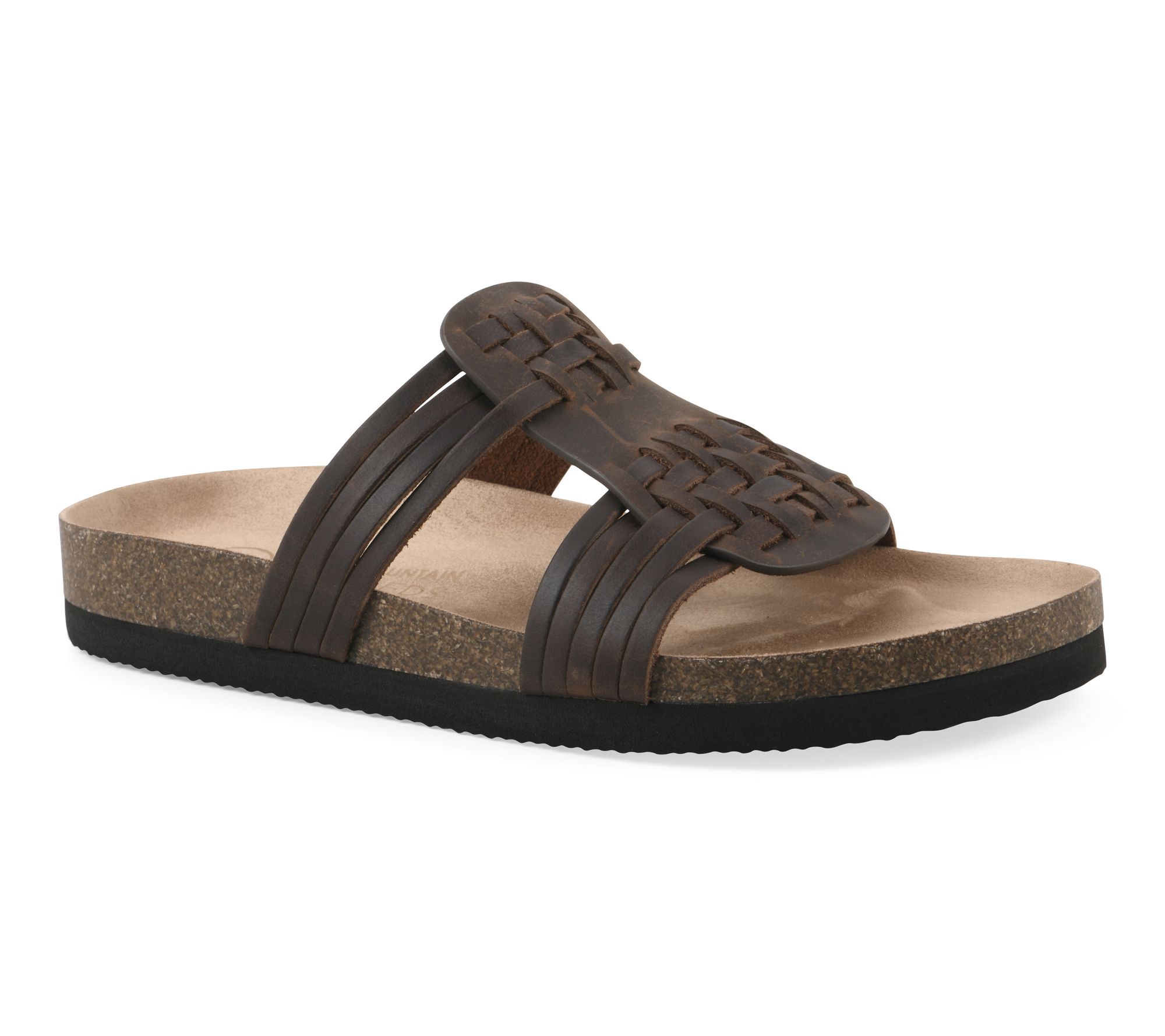 White Mountain Footbeds Leather Sandals - Halicore
