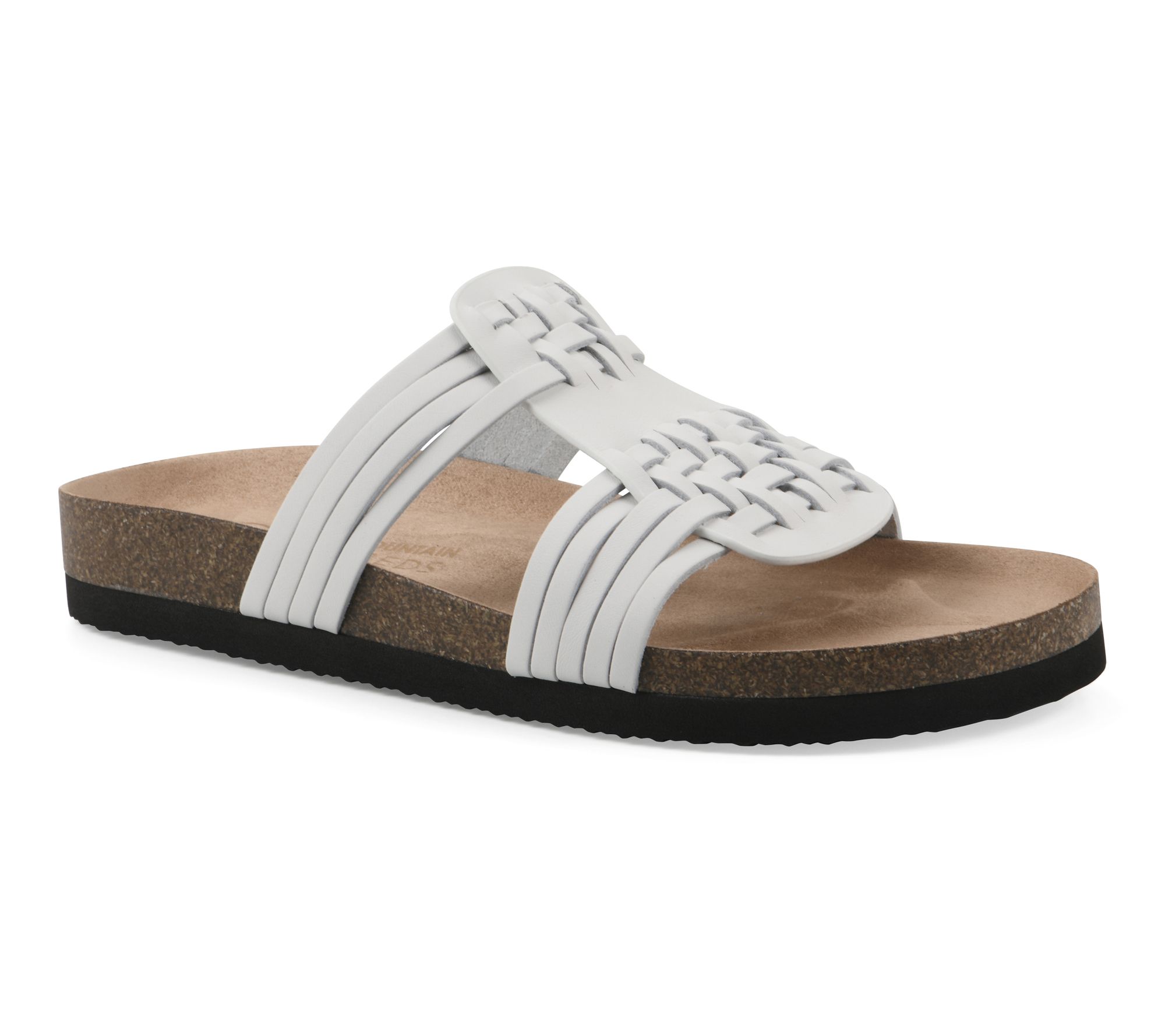 White Mountain Footbeds Leather Sandals - Halicore