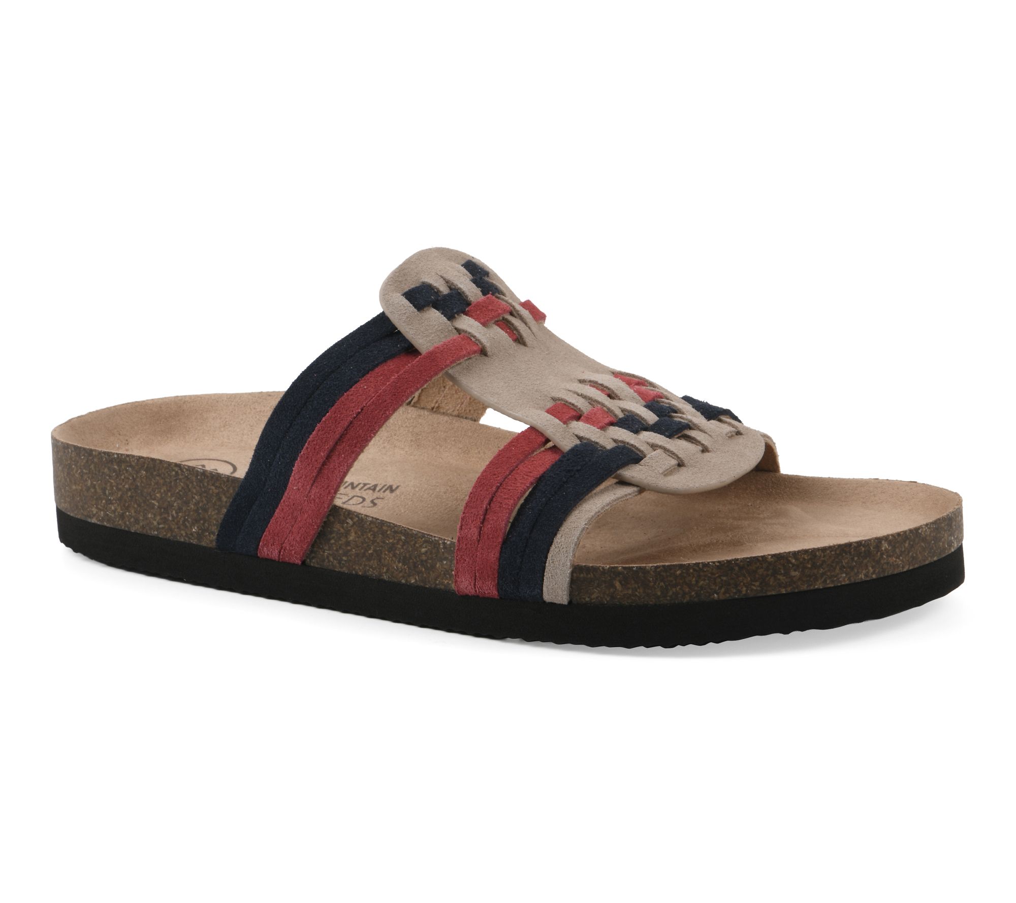 White Mountain Footbeds Leather Sandals - Halicore