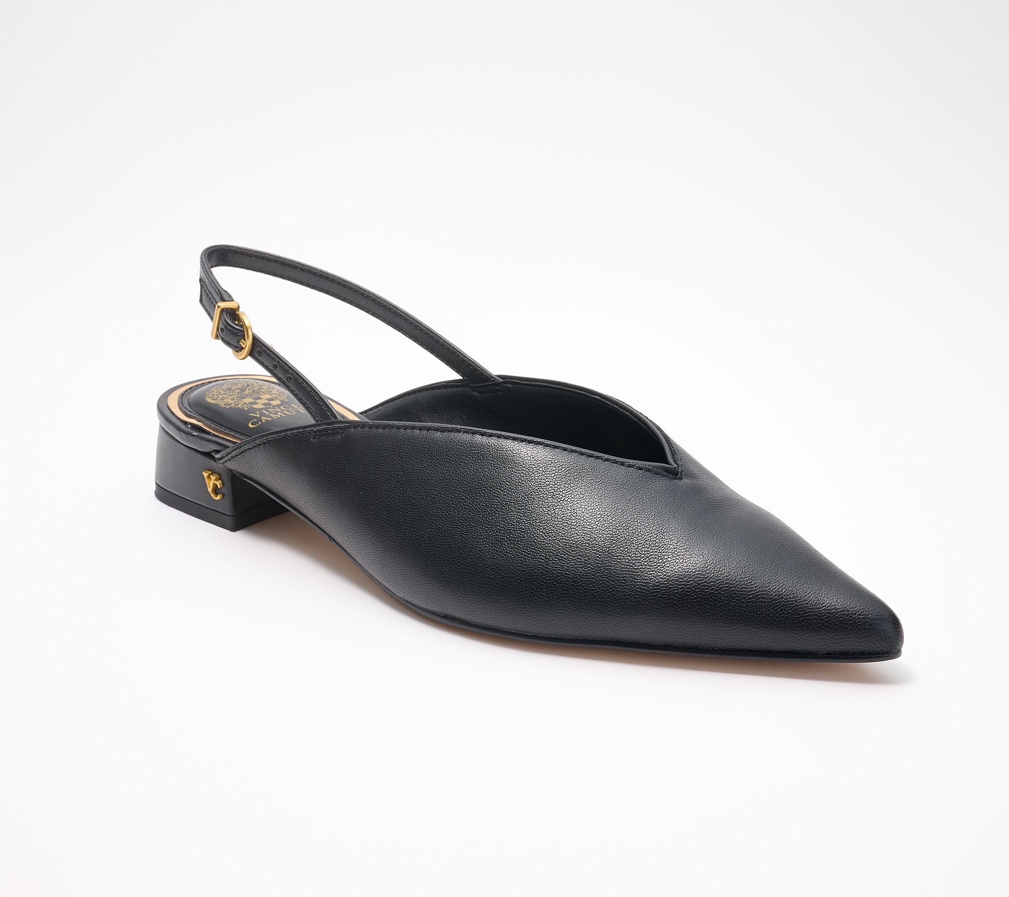 Vince Camuto Suede & Leather Slingback Pumps - Vineya