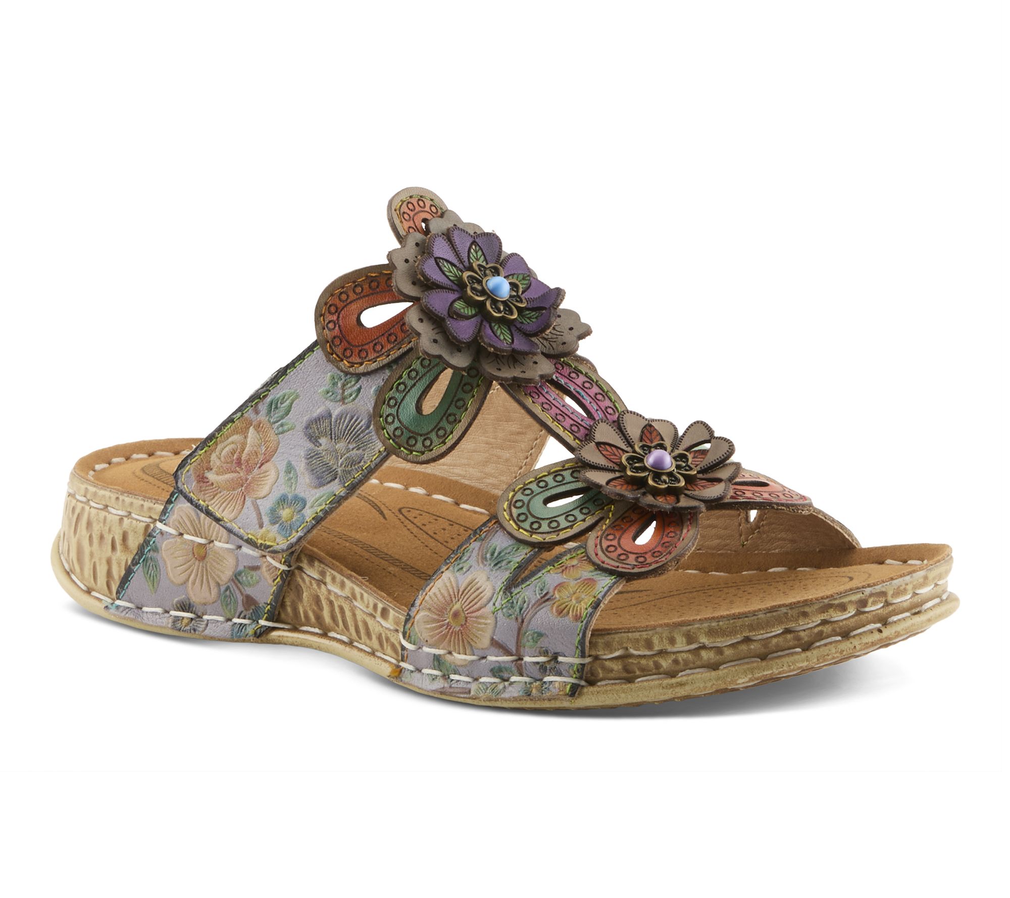 L'Artiste by Spring Step Leather Sandals - Beaudie