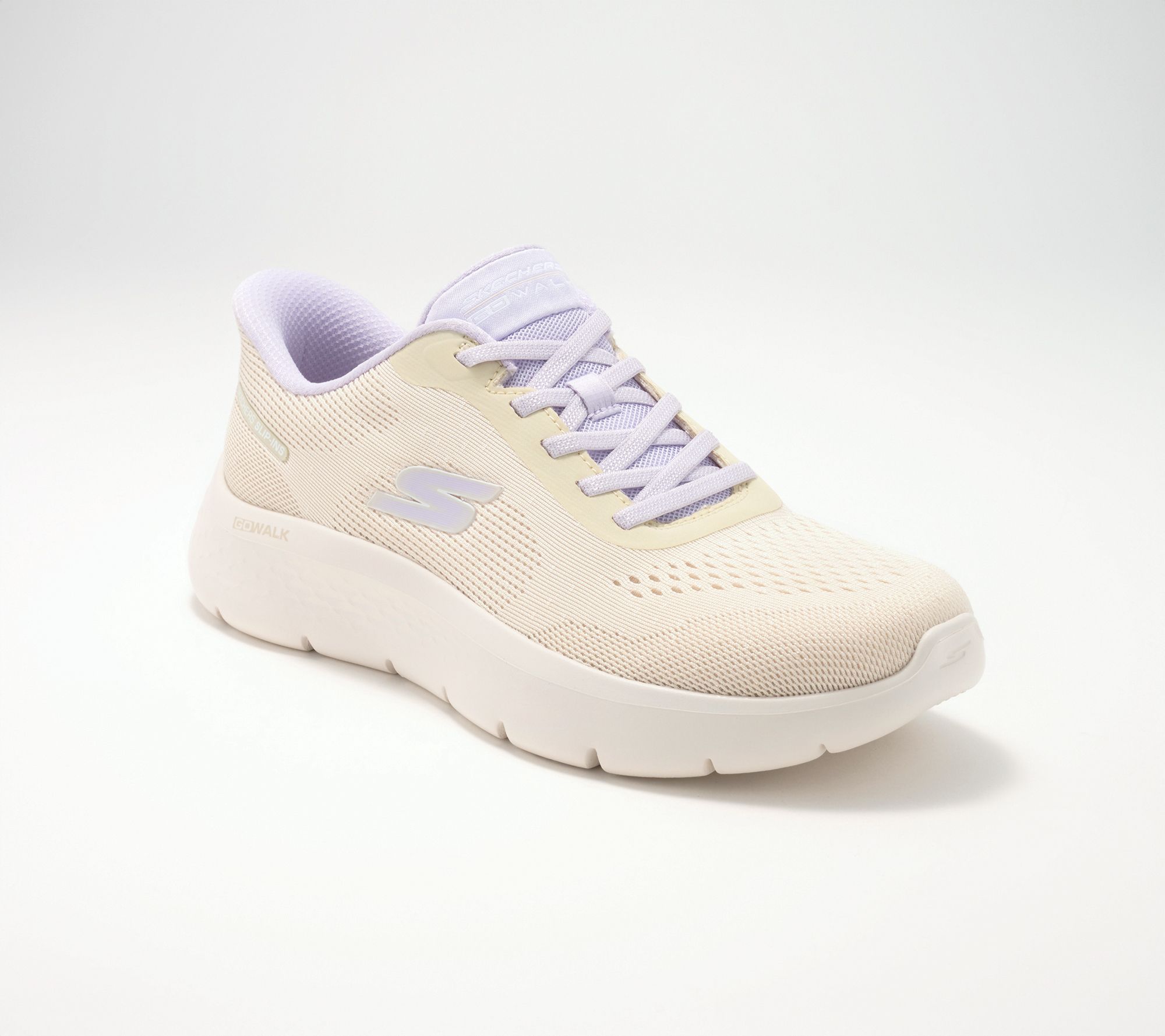 "As Is" Skechers Slip- ins GO WALK FlexVeganWashbl Sneakers-Azriel