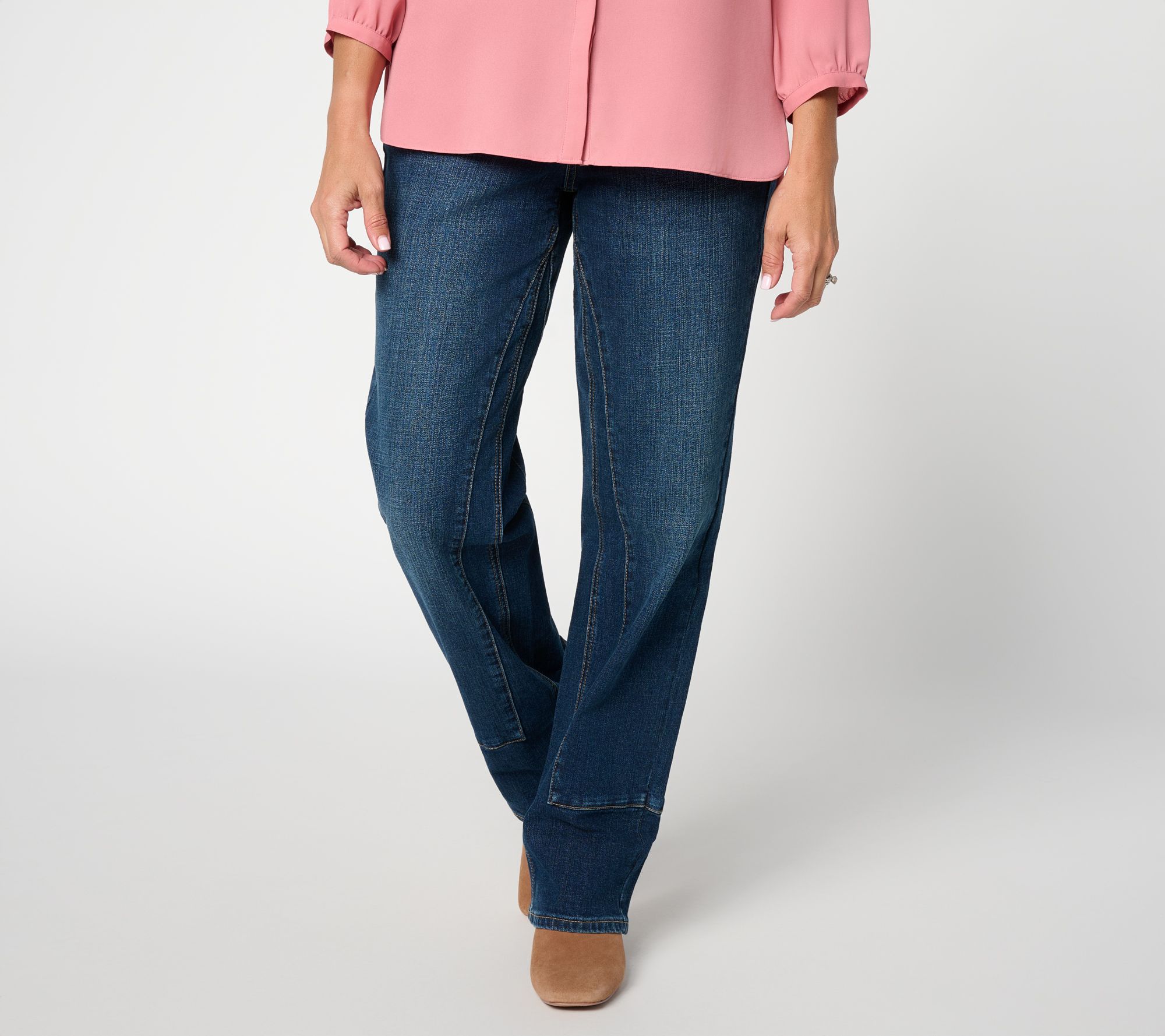 NYDJ HR Brooke Loose Straight Leg w Front & Back Paneling