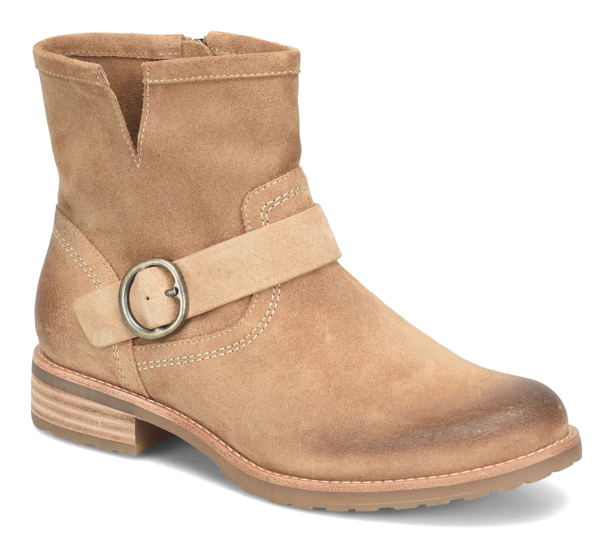 Sofft Leather Moto Bootie - Beth
