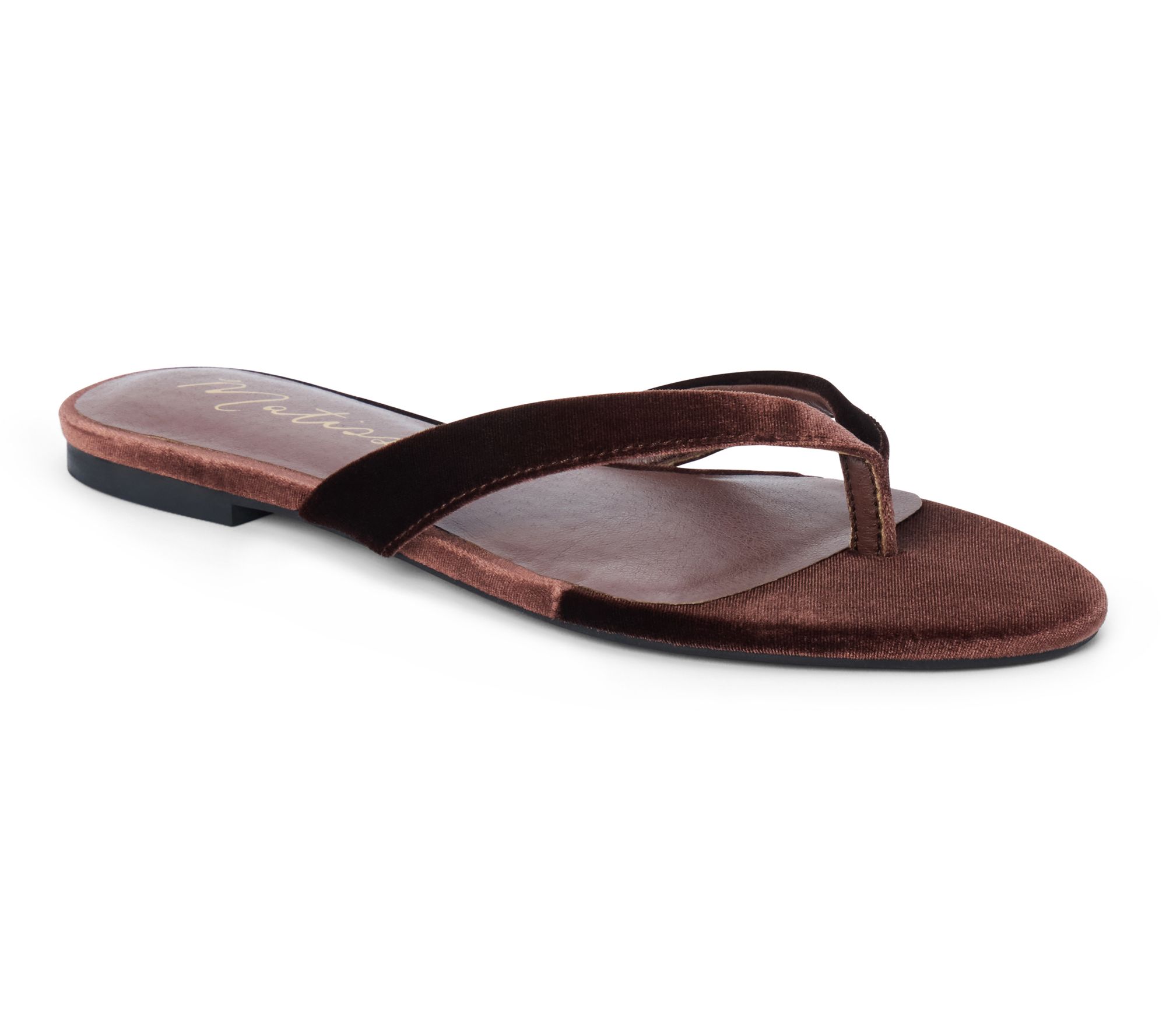 Matisse Jack Velvet Thong Sandal