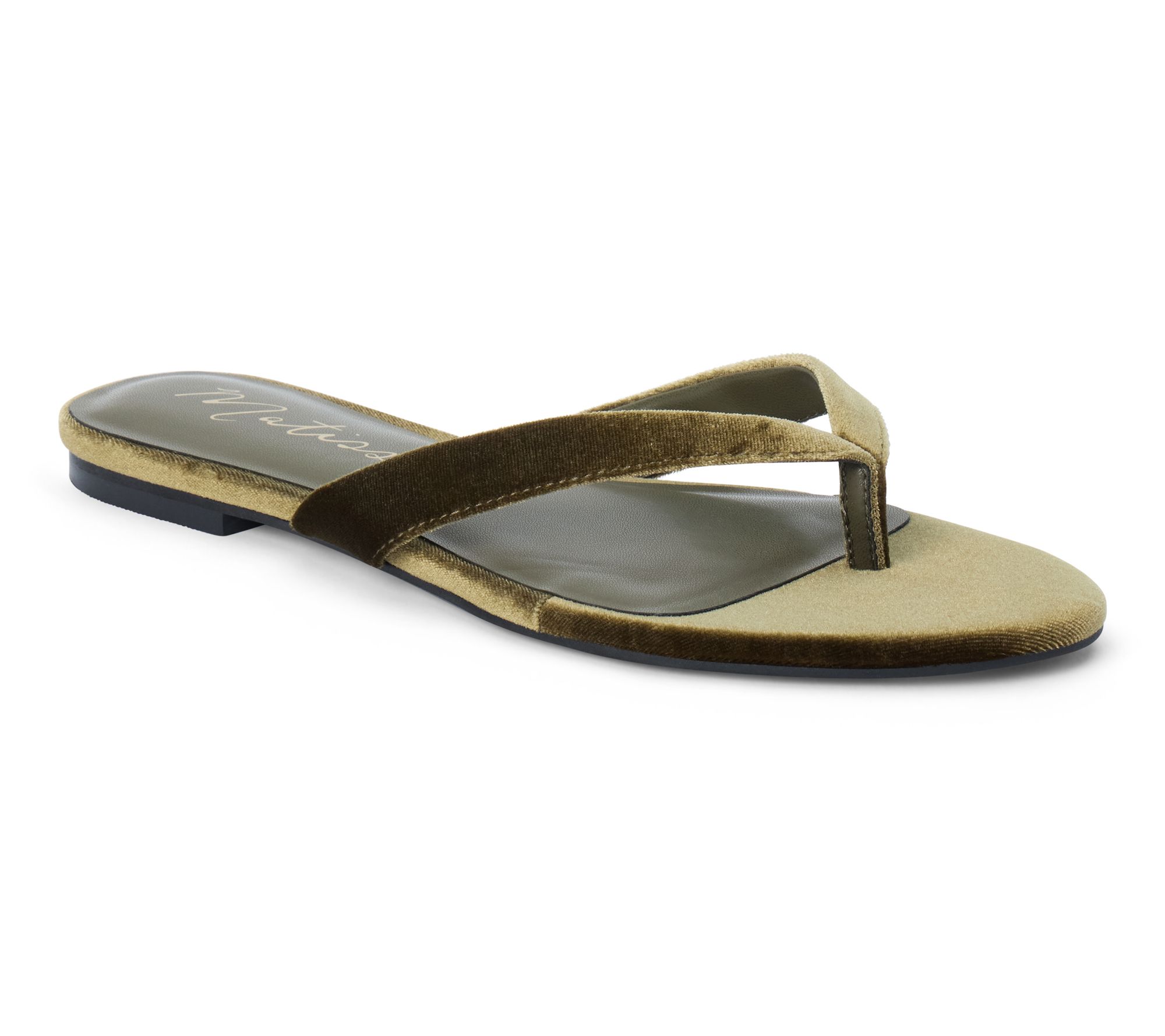 Matisse Jack Velvet Thong Sandal