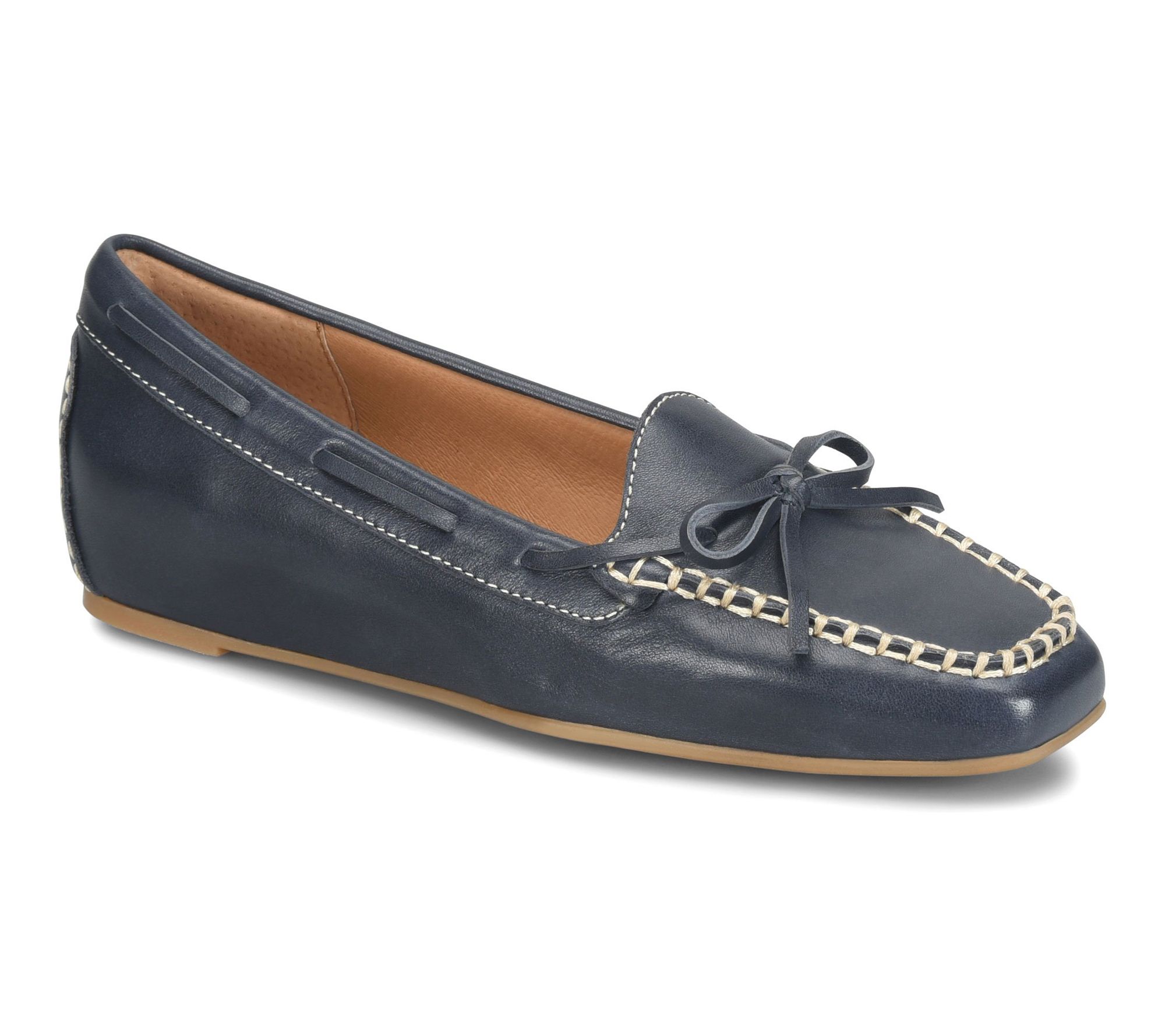 Sofft Leather Moccasin Loafer - Pam