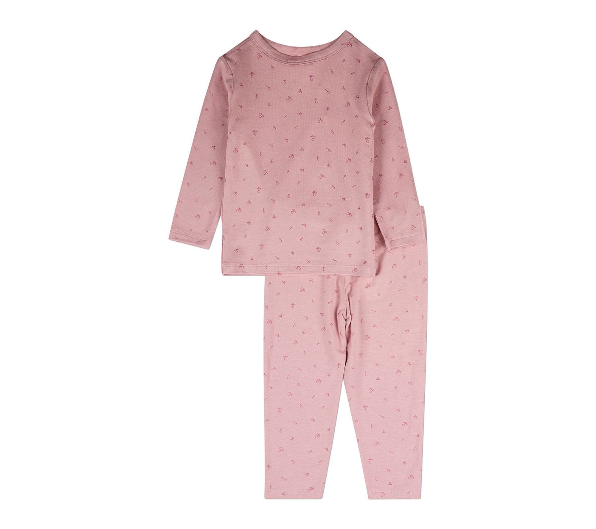  MiniMoi Delightful Cherries 2Piece Pajama Set