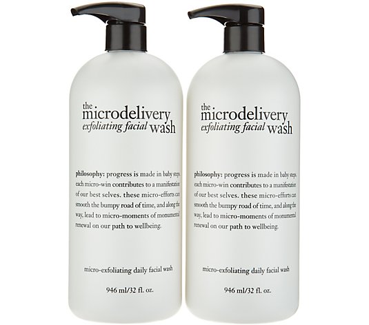 philosophy microdelivery exfoliating facial wash duo Auto-Delivery