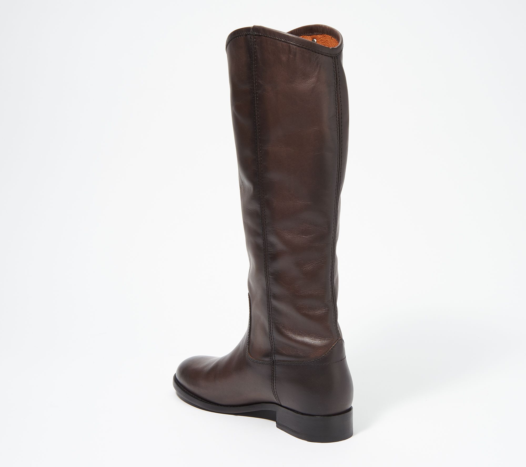 clarks leather tall shaft boots