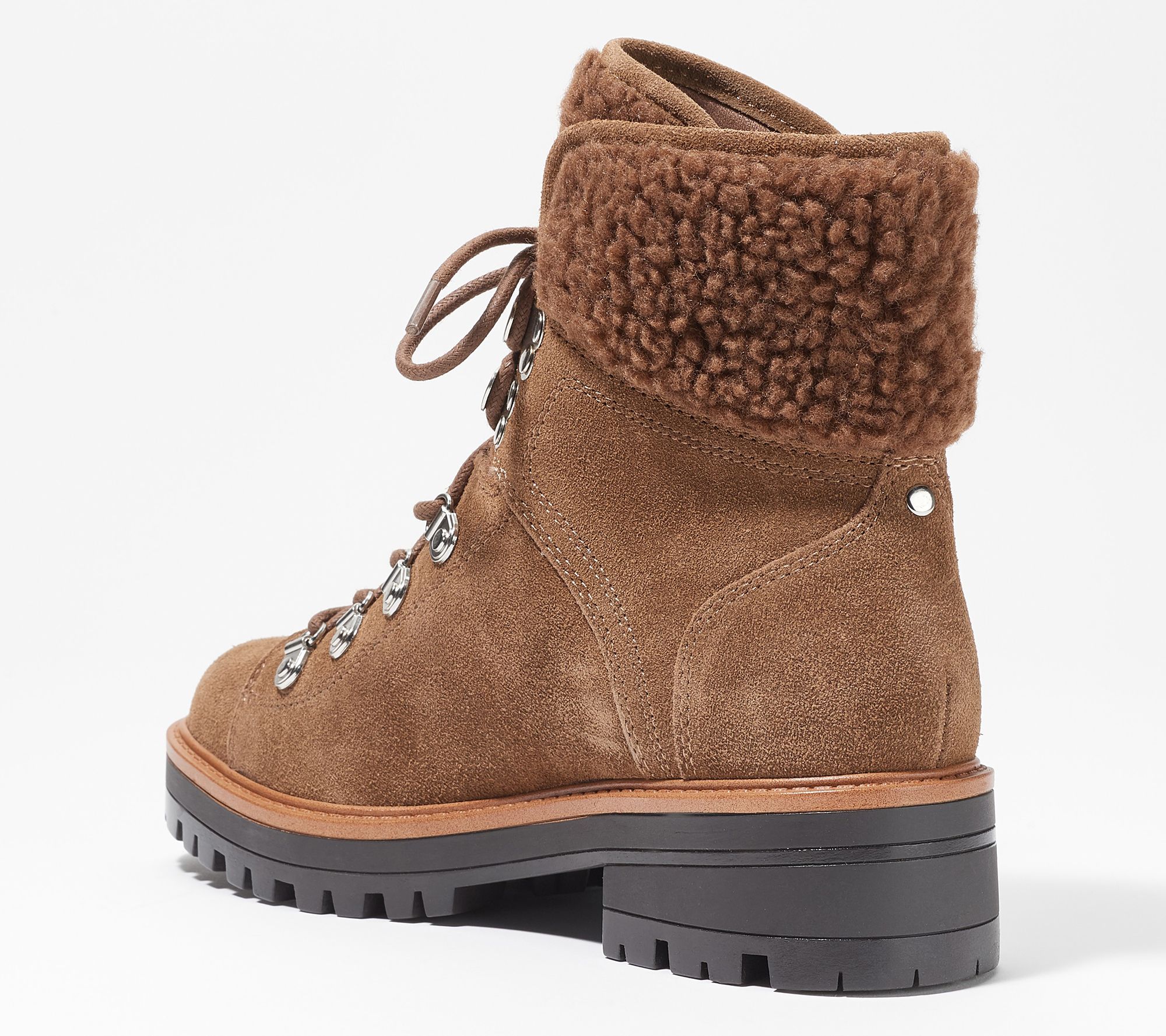 Marc Fisher LaceUp Hiker Ankle Boots Isalia
