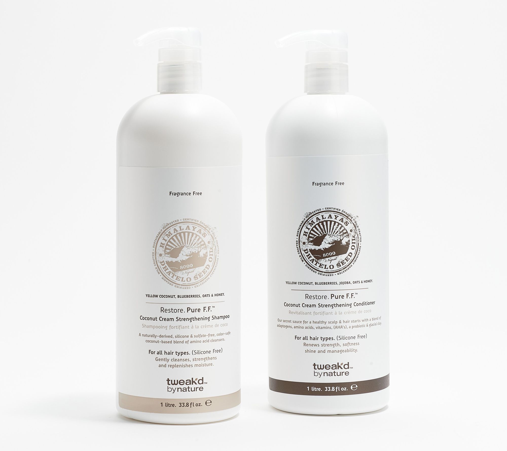 Tweak D By Nature Super Size Restore Shampoo Conditioner Qvc Com