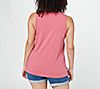 Candace Cameron Bure Breezy Cotton Distressed Tank, 1 of 2