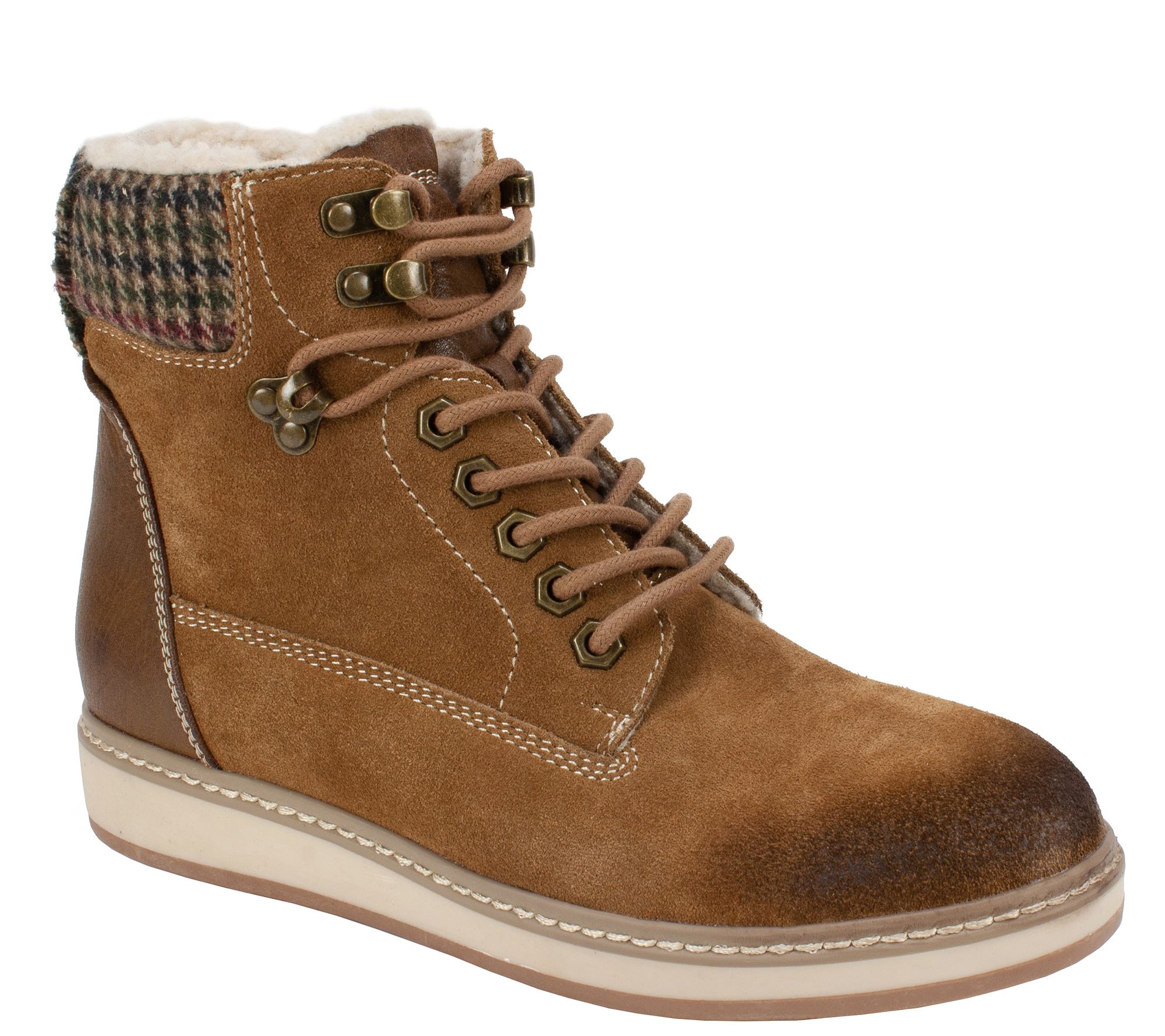 lace up ankle hiker boots