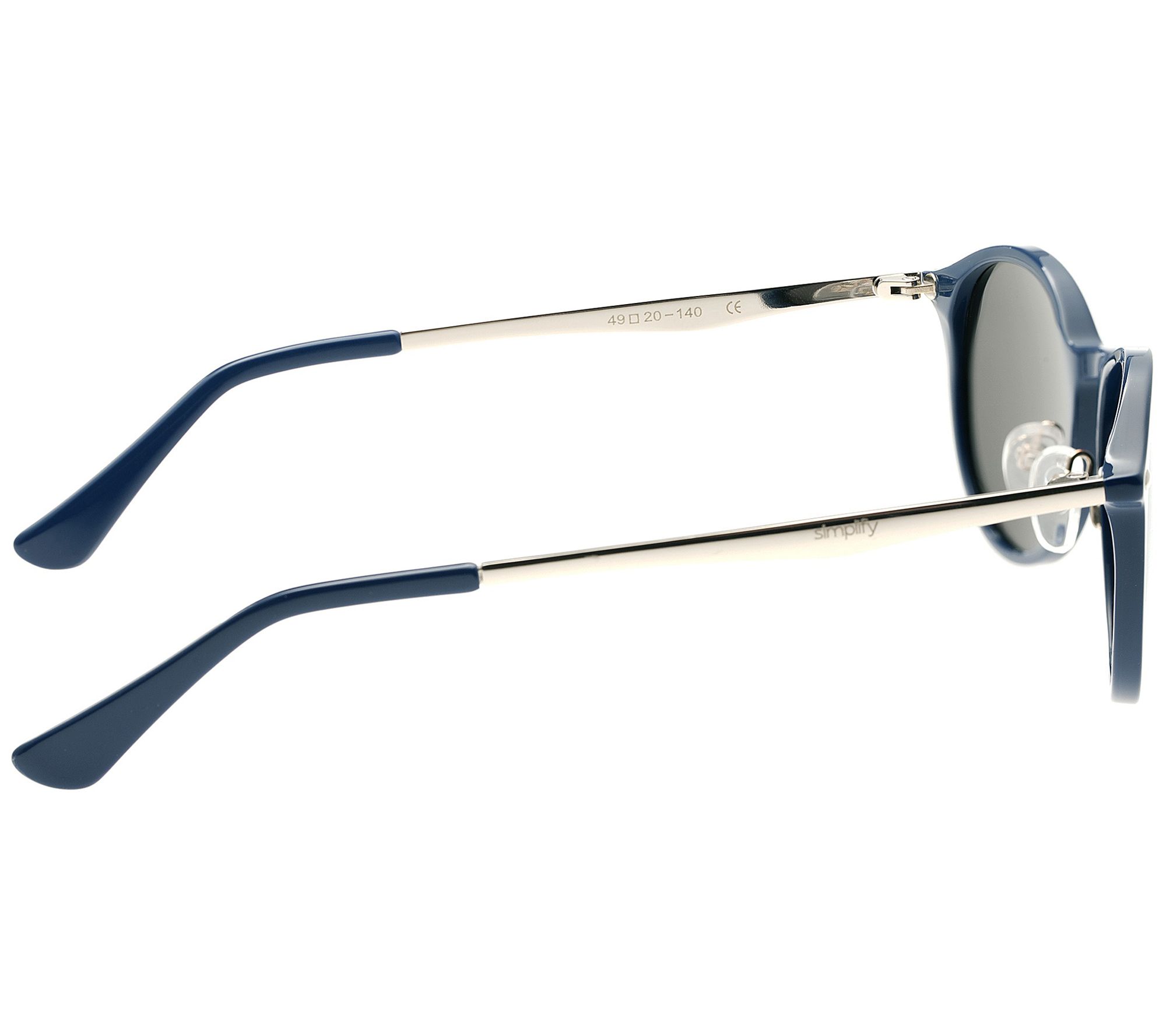 Simplify Reynolds Polarized Unisex Sunglasses - QVC.com