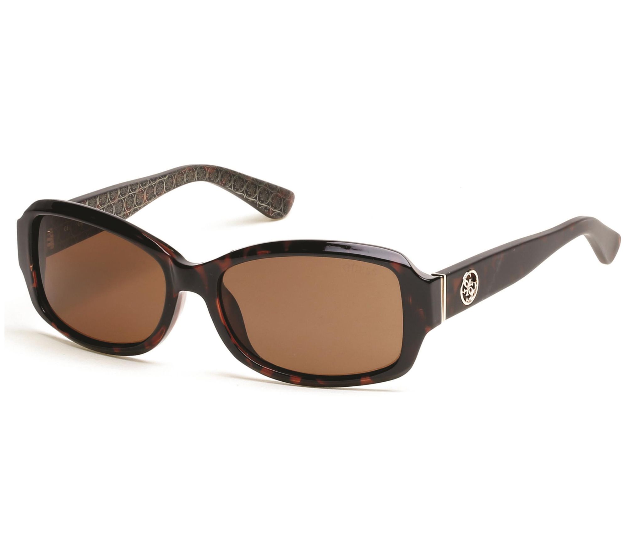 guess dark havana sunglasses