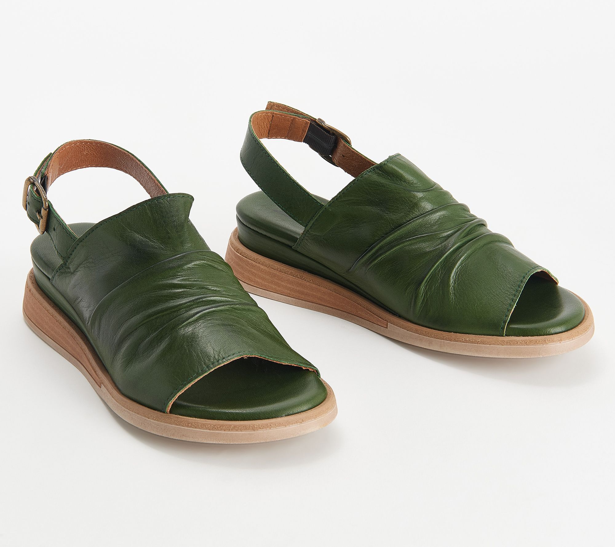 【THE MOZZ】Strap Sandals Miz Mooz Leather T-Strap Sandals Medina Fuchsia | eBay