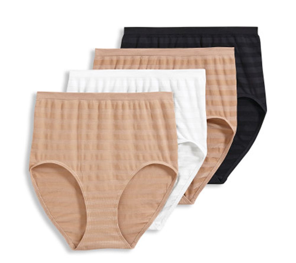 Size 8 Jockey Matte and Shine Panty Bikini New with Tags Gray Women's  Underwear 