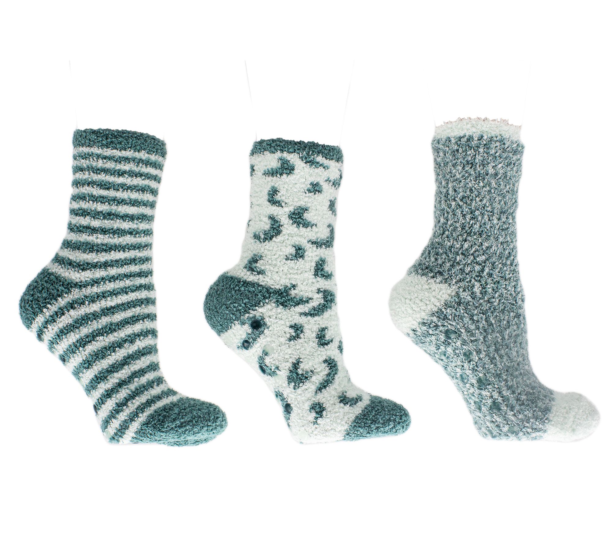 MinxNY 3-Pairs Rose Infused Therapy Socks