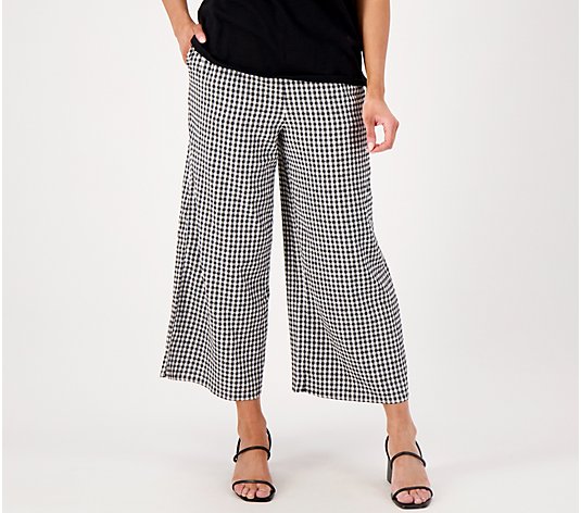 Girl With Curves Tall Pull On Culotte Pant