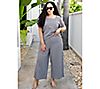 Girl With Curves Tall Pull On Culotte Pant, 3 of 4