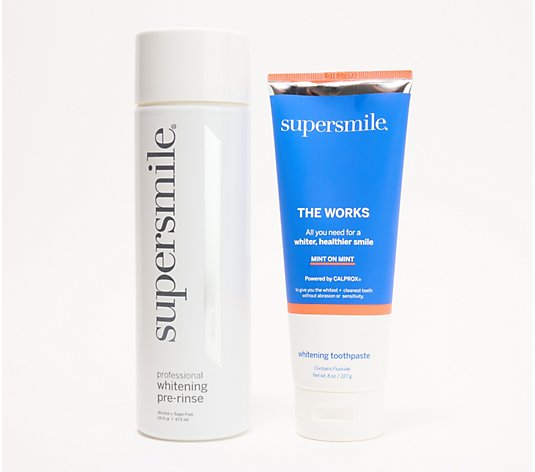 Supersmile The Works + Whitening PreRinse