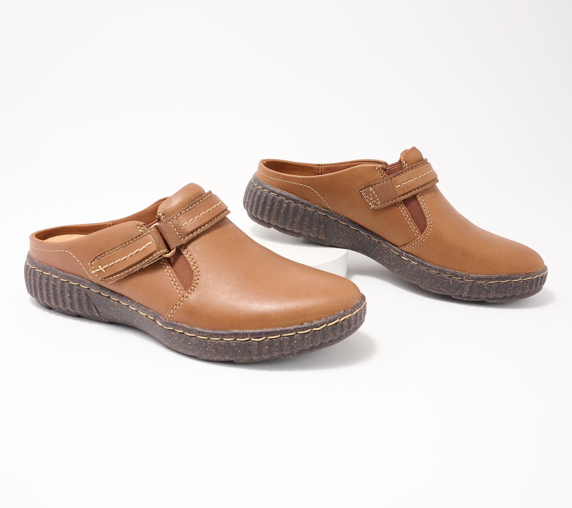 Qvc clarks clogs best sale