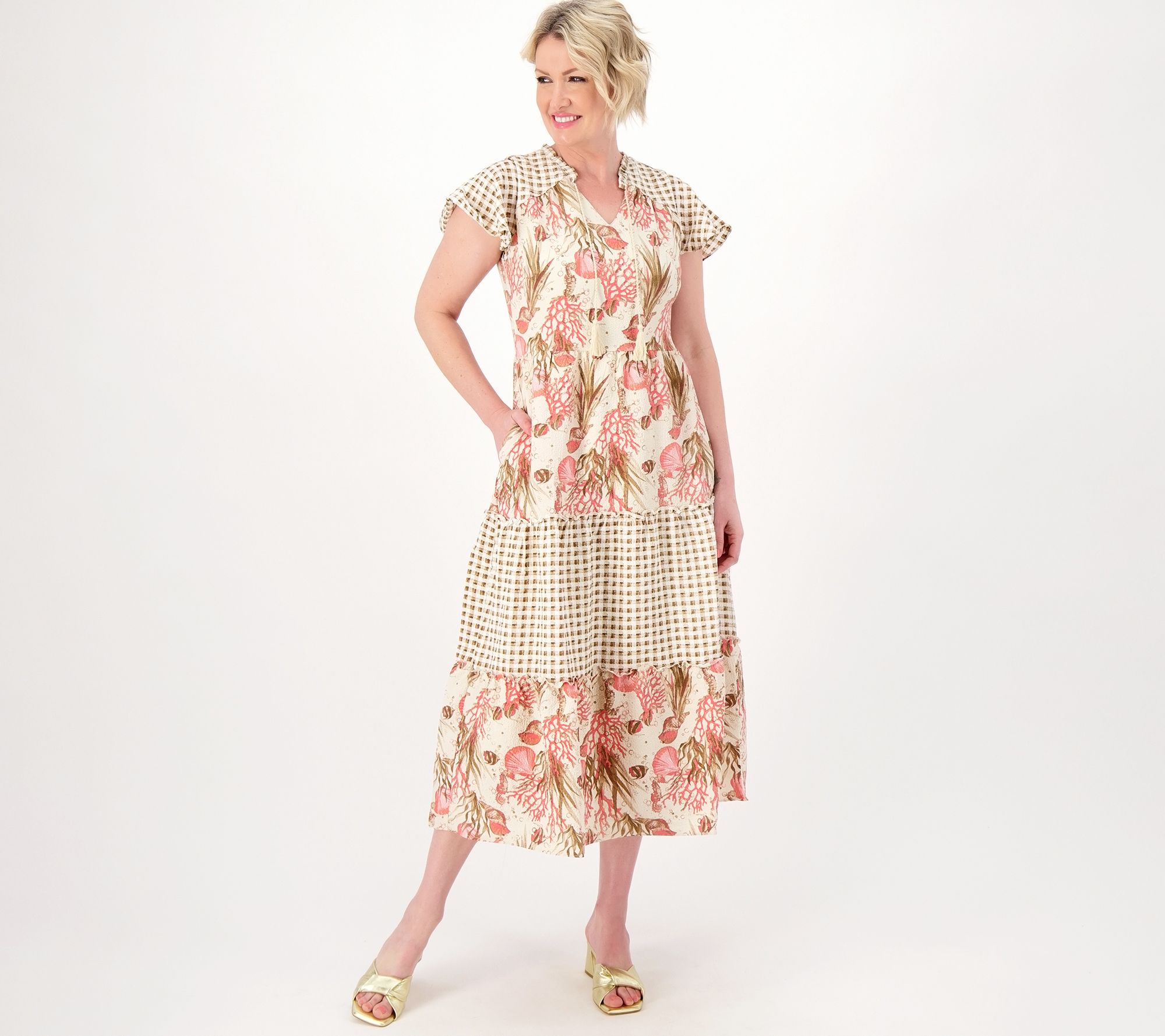 qvc isaac mizrahi maxi dresses