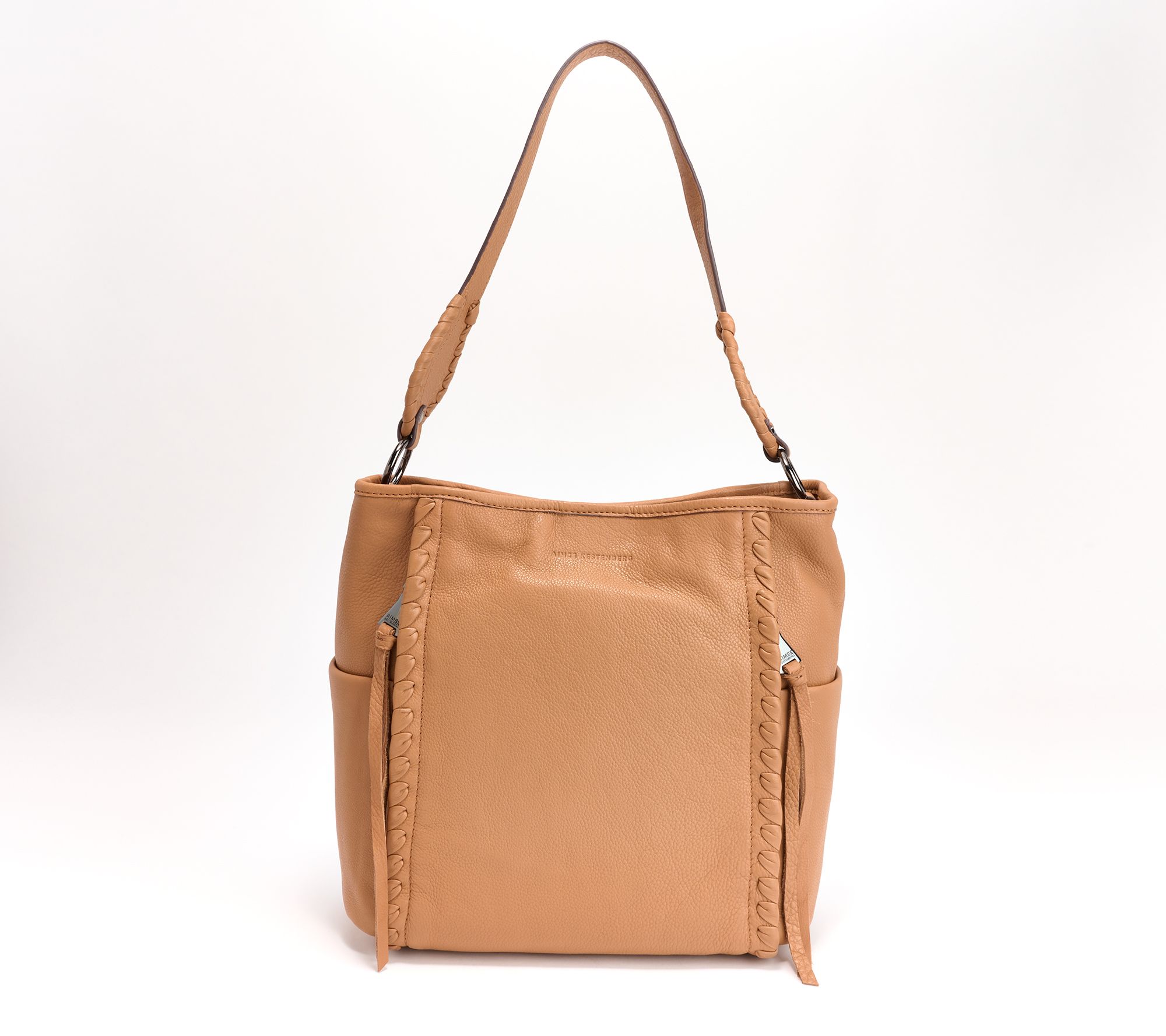 Aimee Kestenberg Leather Bucket Shoulder Bag - Artisan - QVC.com