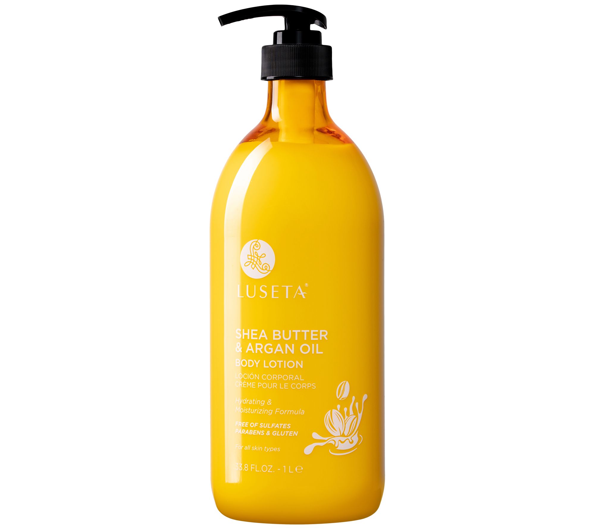 Luseta Shea Butter & Argan Oil Body Lotion 33.8oz