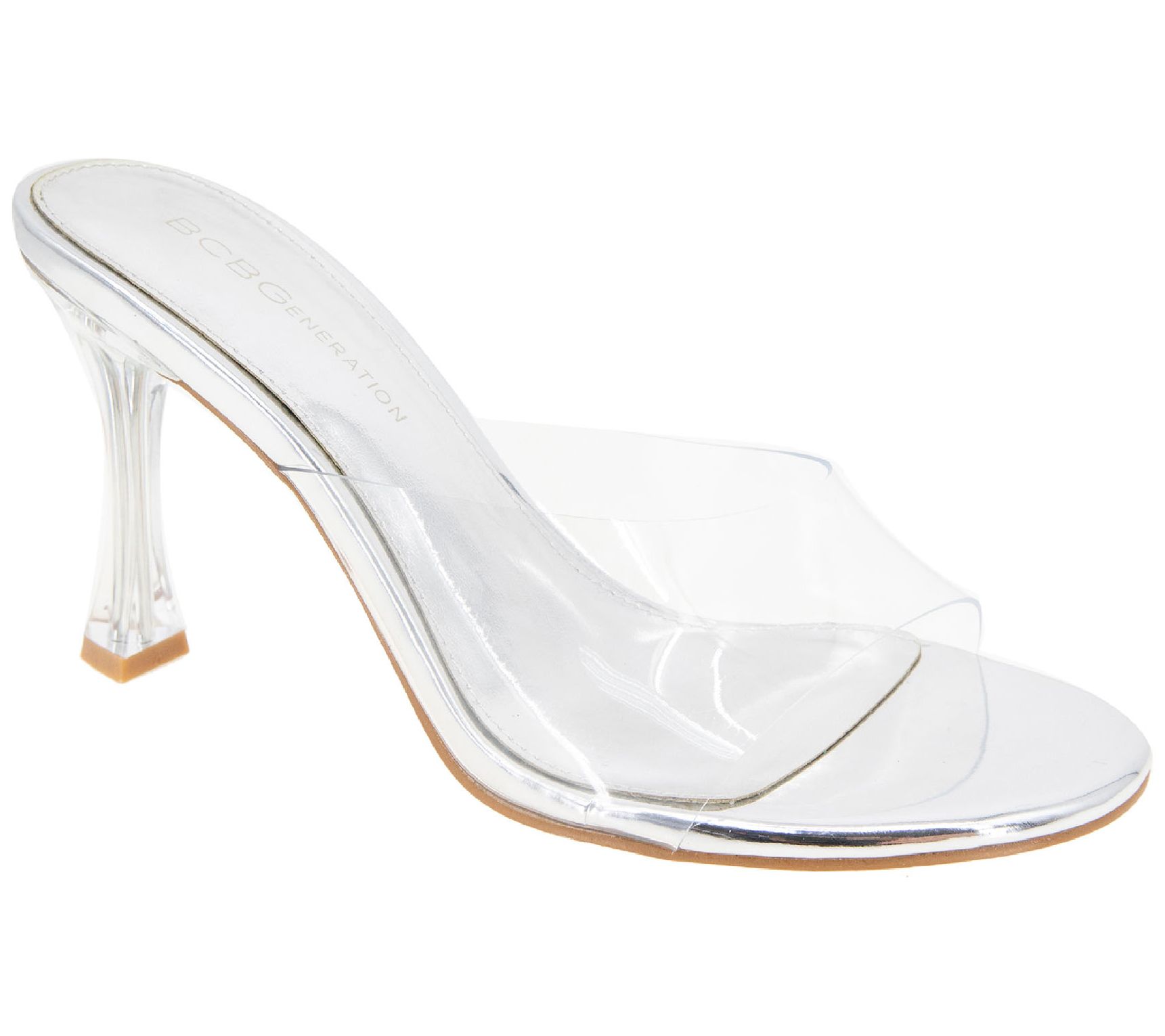 BCBGeneration Lucite Heel Sandal - Martina