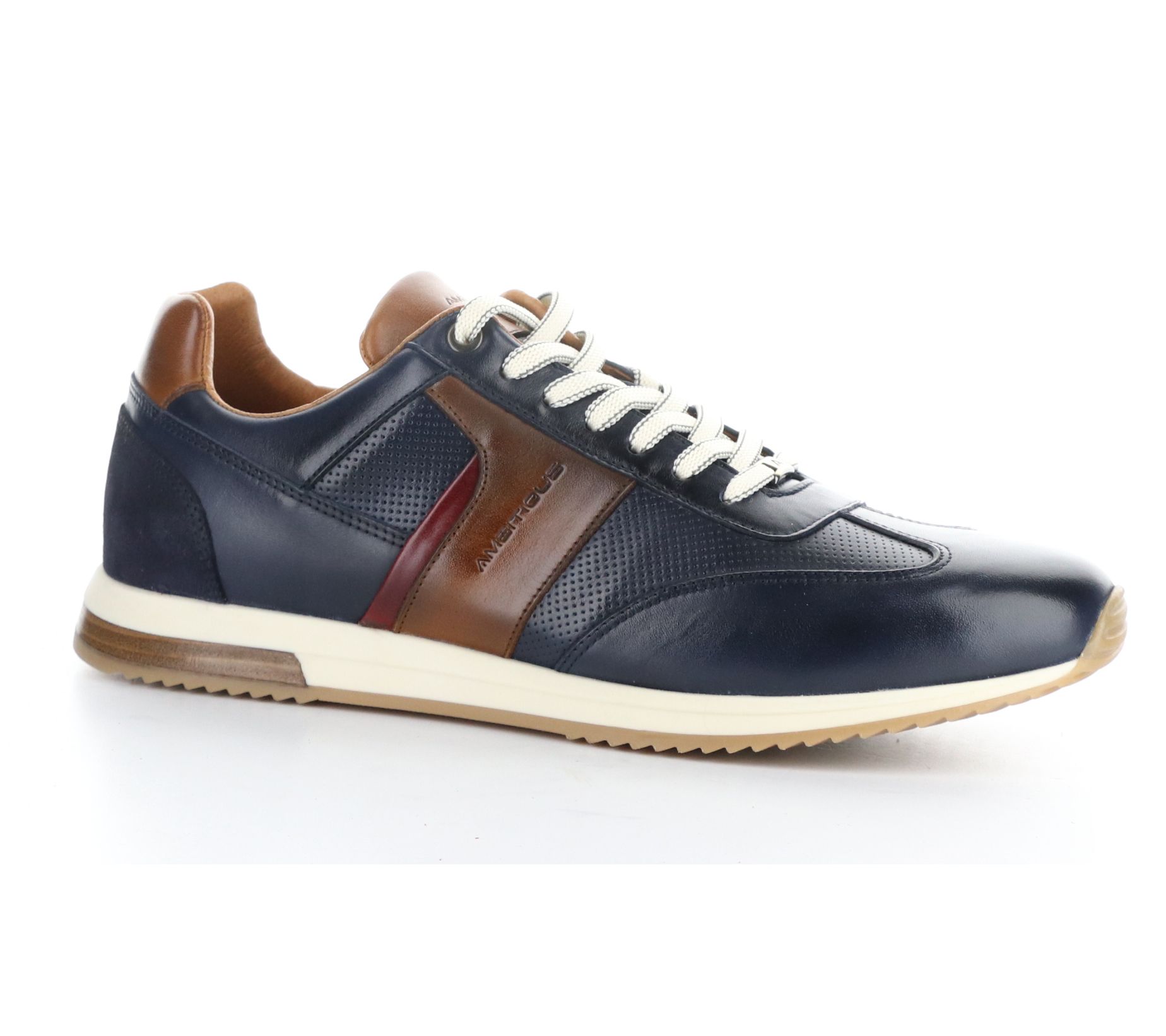 Ambitious Men's Leather Fashion Sneakers - 11319-L