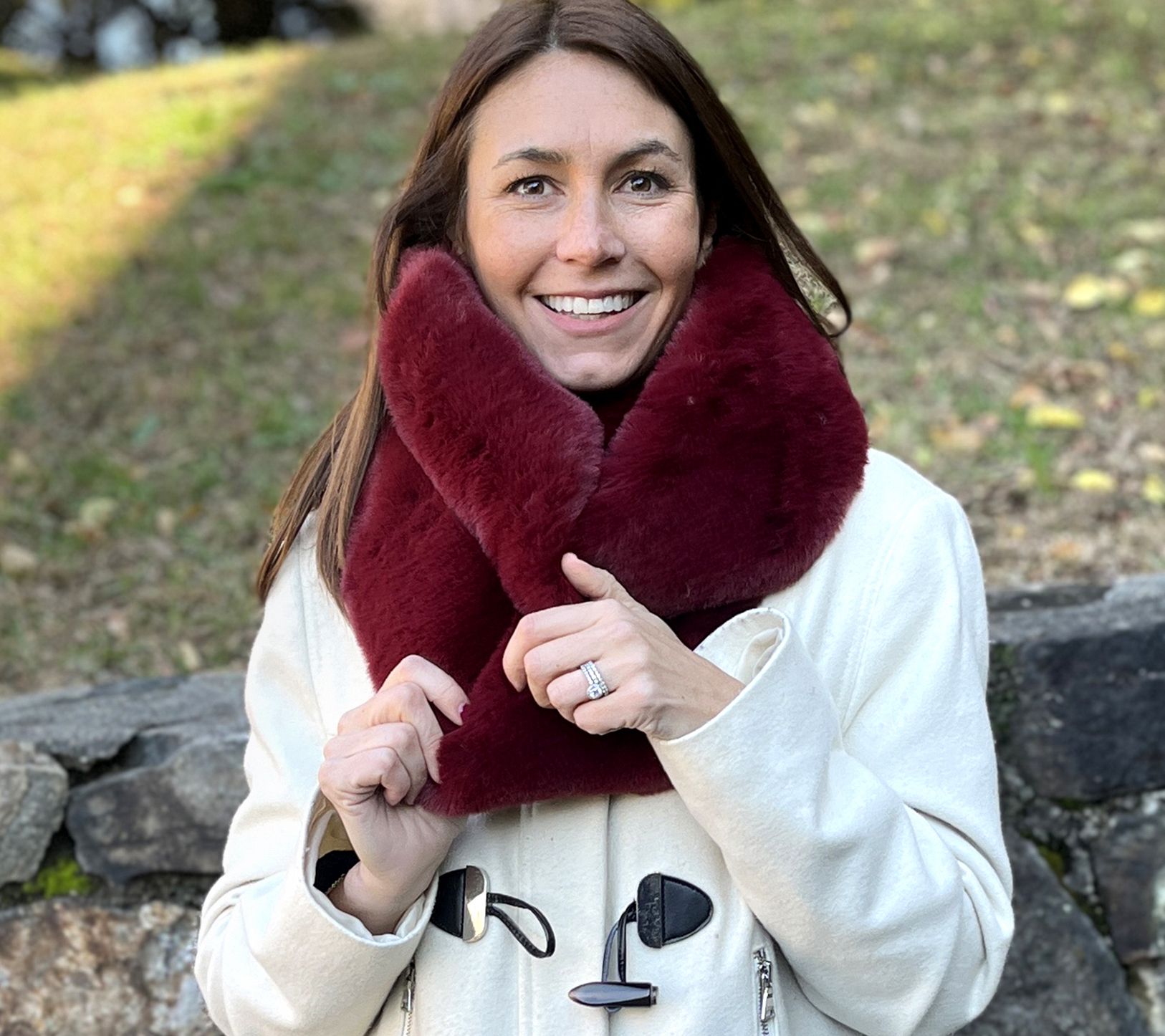 Fur infinity hot sale scarf