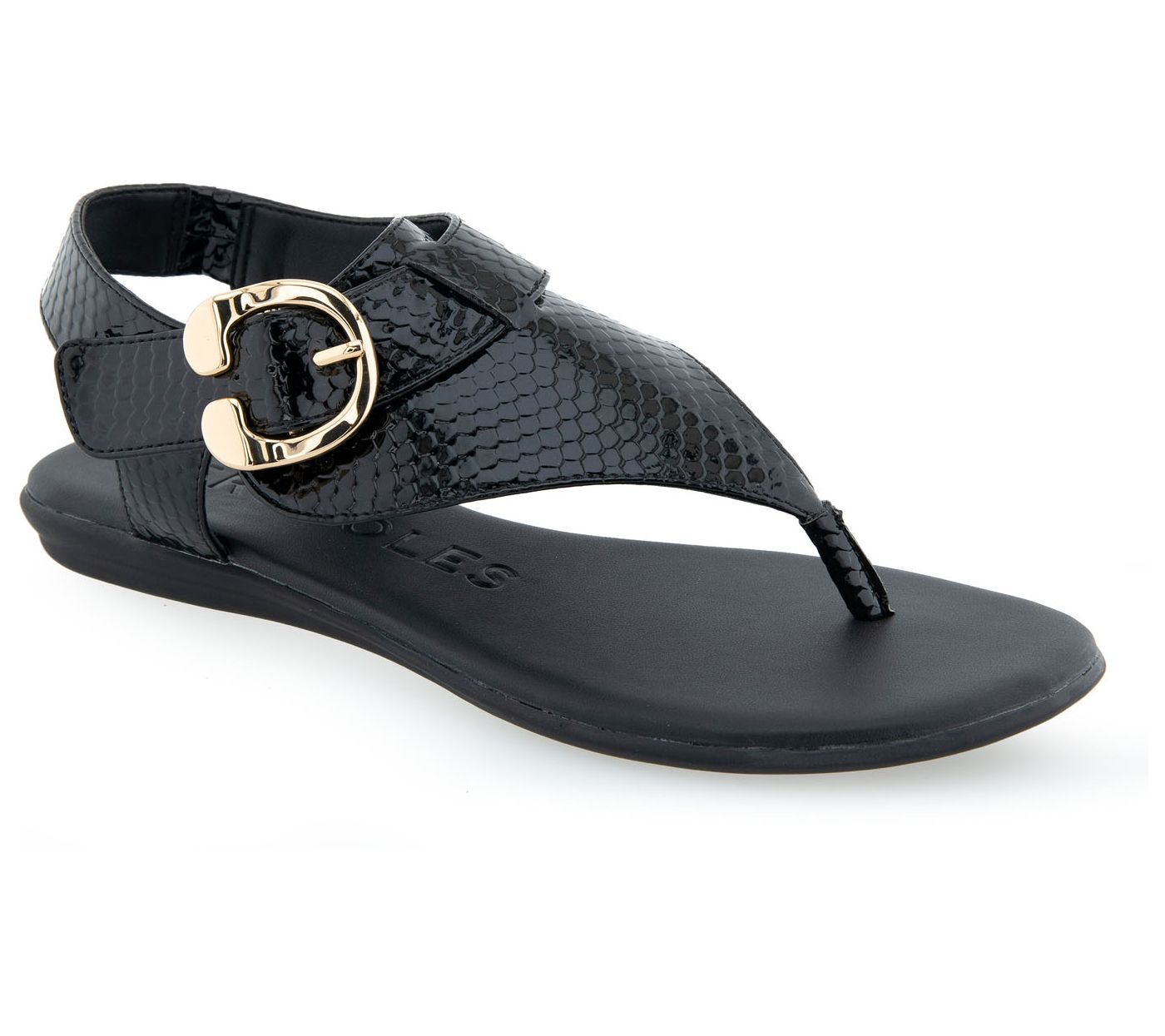 Aerosoles Ankle Strap Thong Sandal - Isa