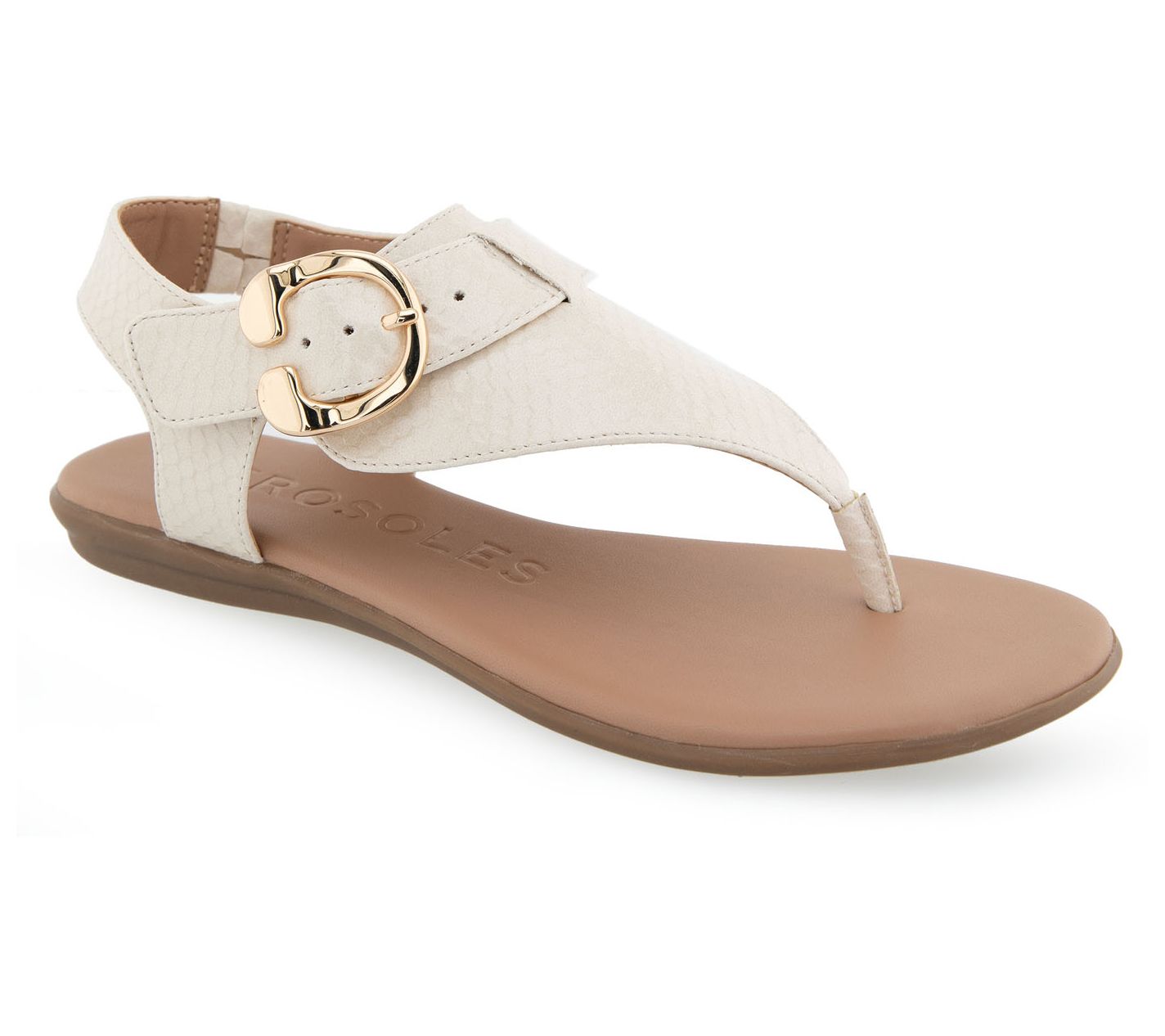 Aerosoles Ankle Strap Thong Sandal - Isa