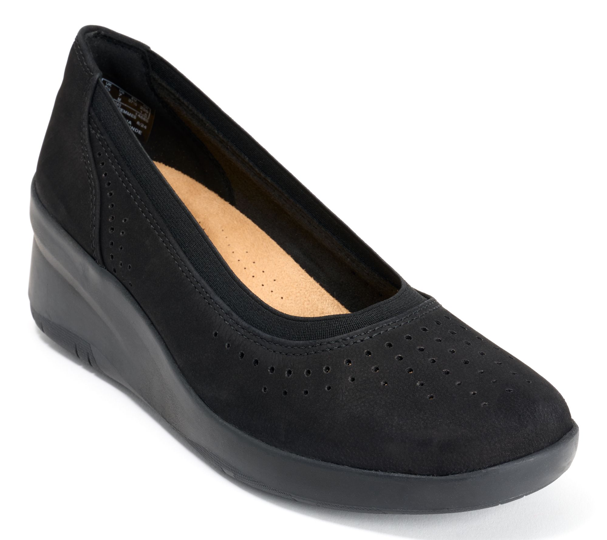 Clarks Wedge Shoes QVC