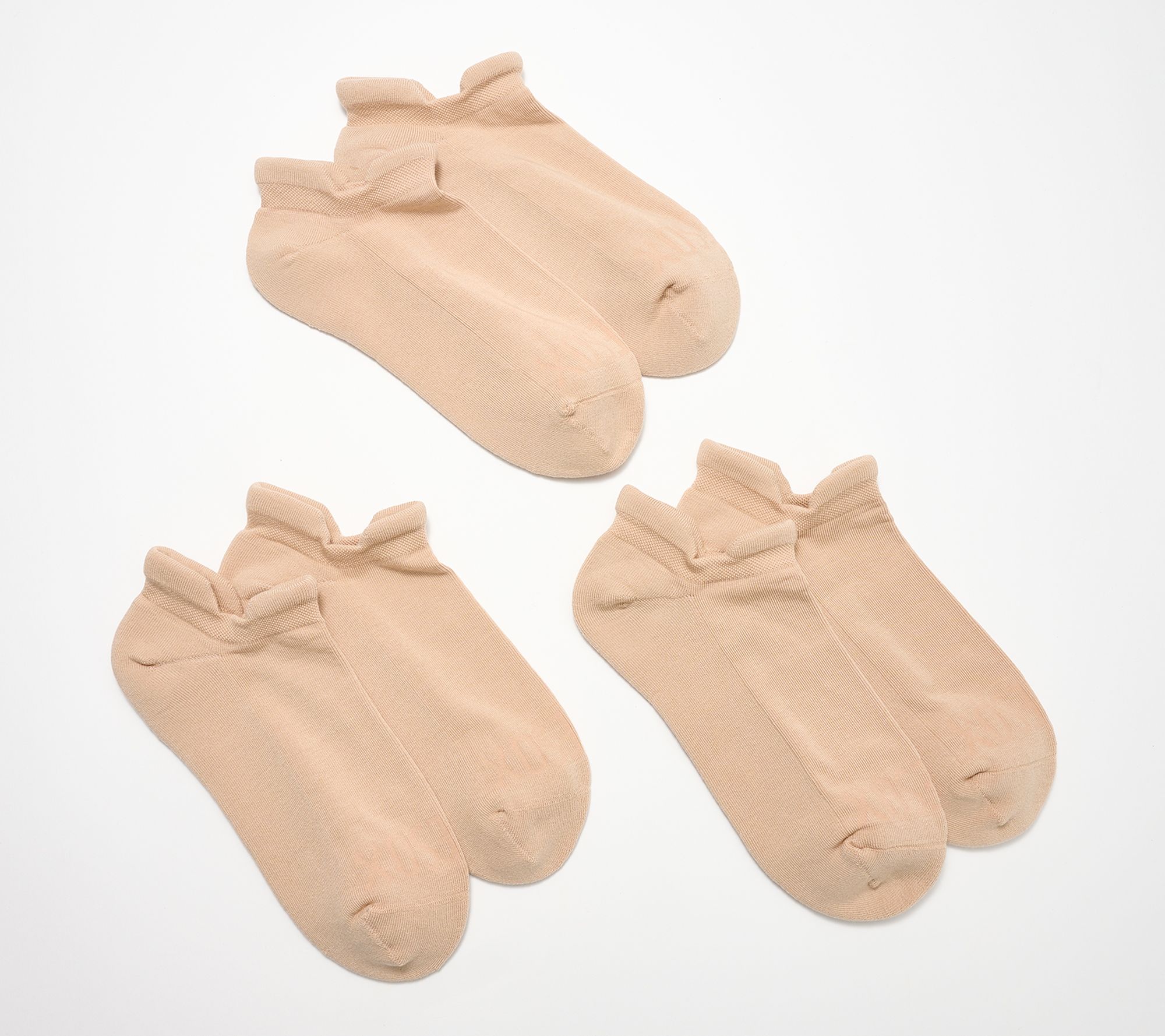 Nudesox Set of 3 Runner Tab Socks