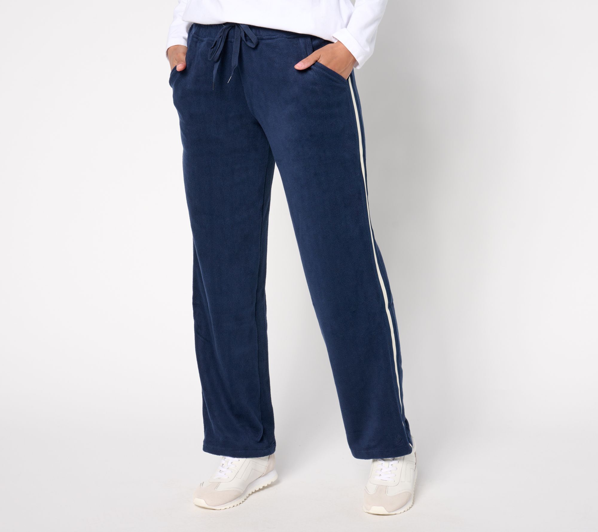 "As Is" Cuddl Duds Fleecewear with Stretch Lounge Pant