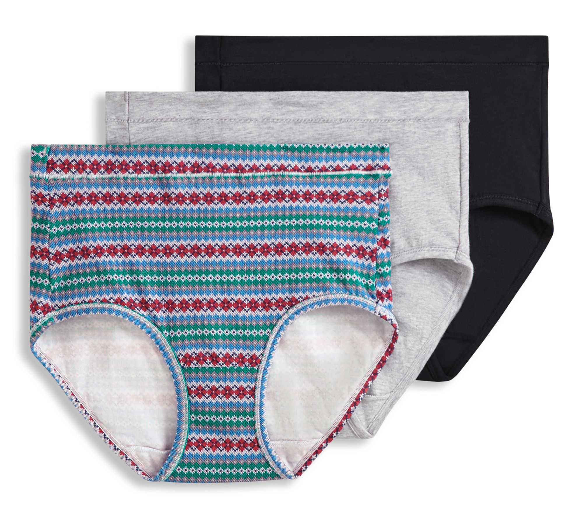 Jockey Cotton Stretch Brief Panty Set of 3