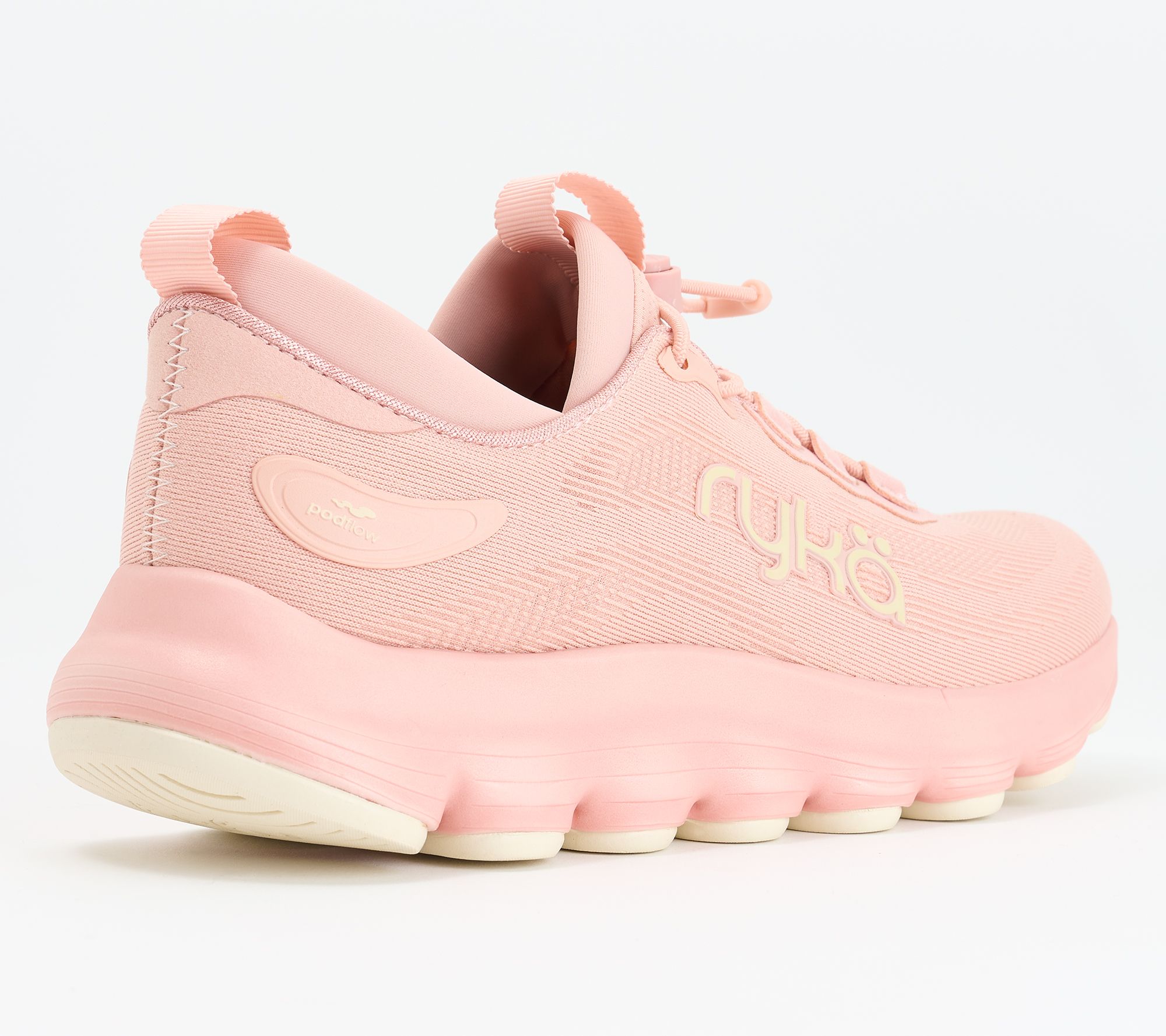 Ryka Bungee Lace w/ Toggle Walking Sneaker - Podflow EZ